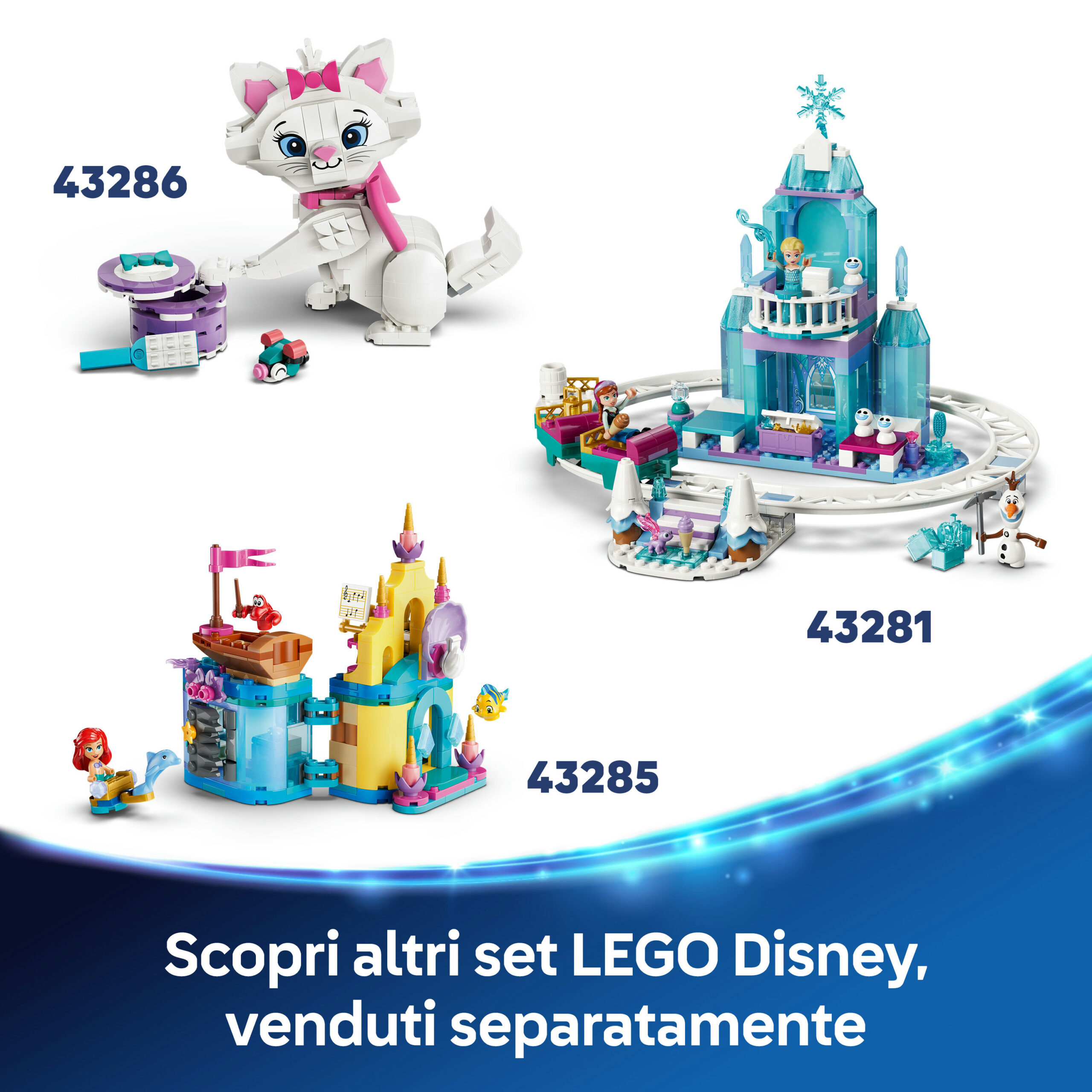 Lego disney frozen 43287 – picnic olaf bruni - Lego