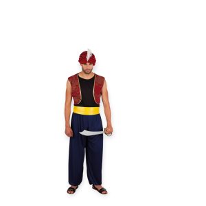 Costume arabo per adulti con turbante - taglia (m/l ) - BIGIEMME