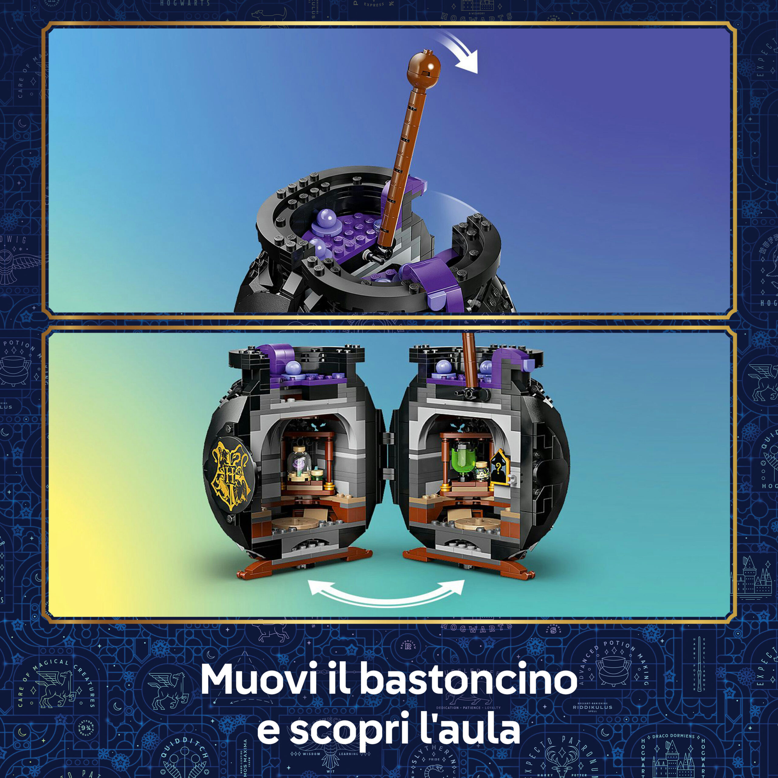 Lego harry potter 76464 – calderone pozioni segrete - Lego