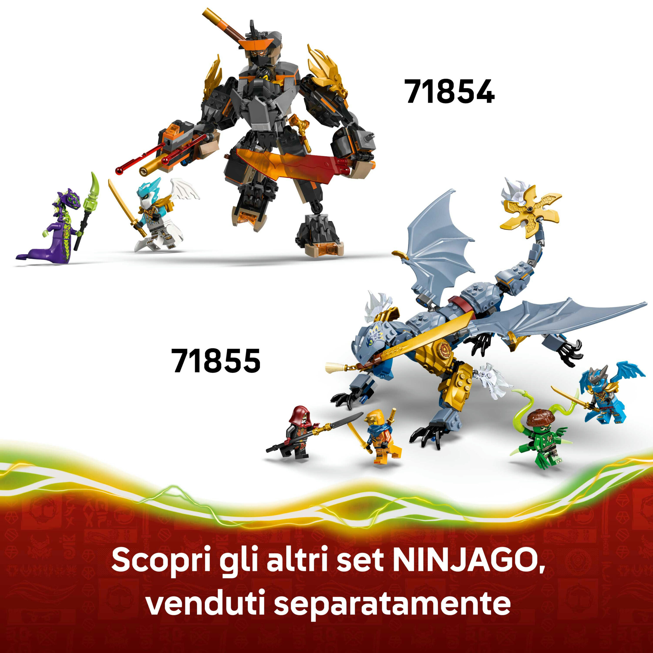 Lego ninjago 71854 – mech cole drago zane - LEGO NINJAGO