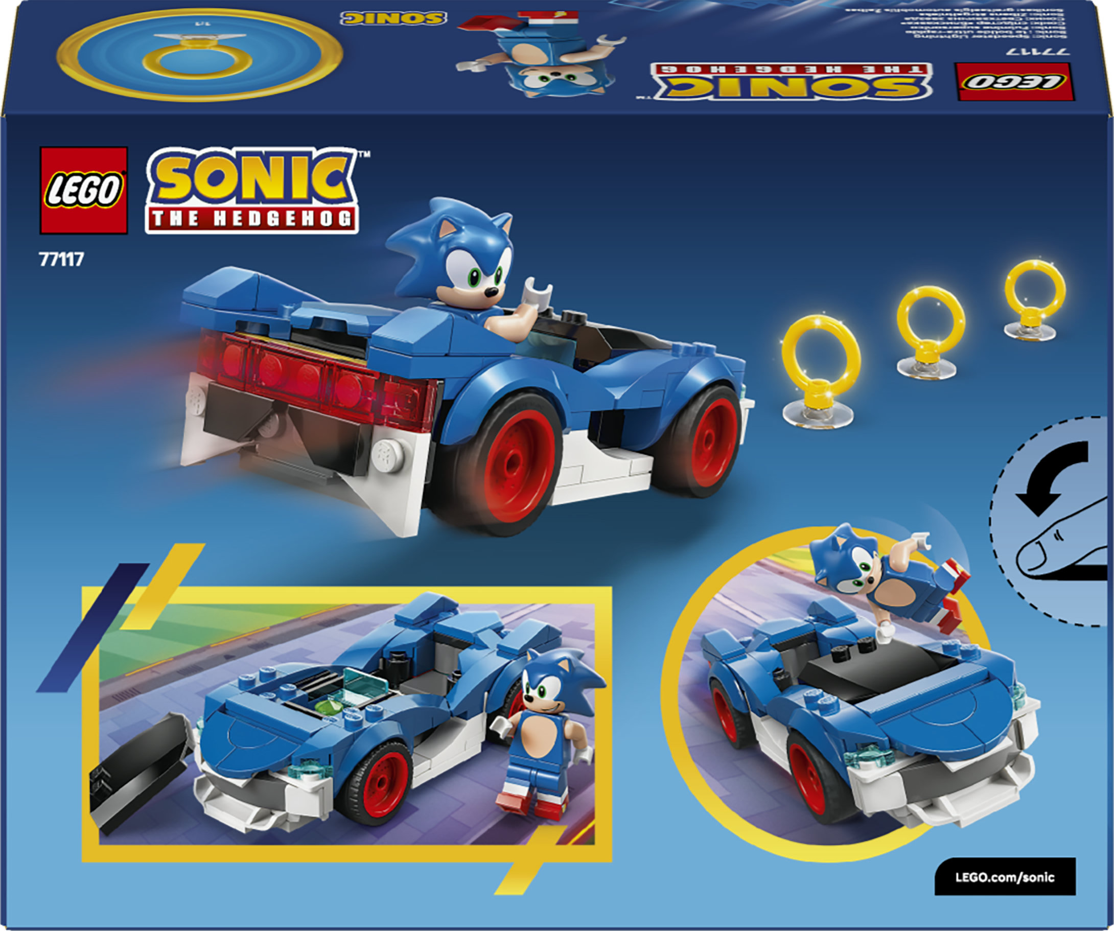 Lego sonic 77117 – sonic fulmine supersonico - Lego
