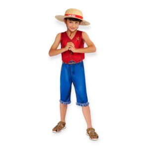 Costume carnevale luffy one piece bambino - RUBIE’S