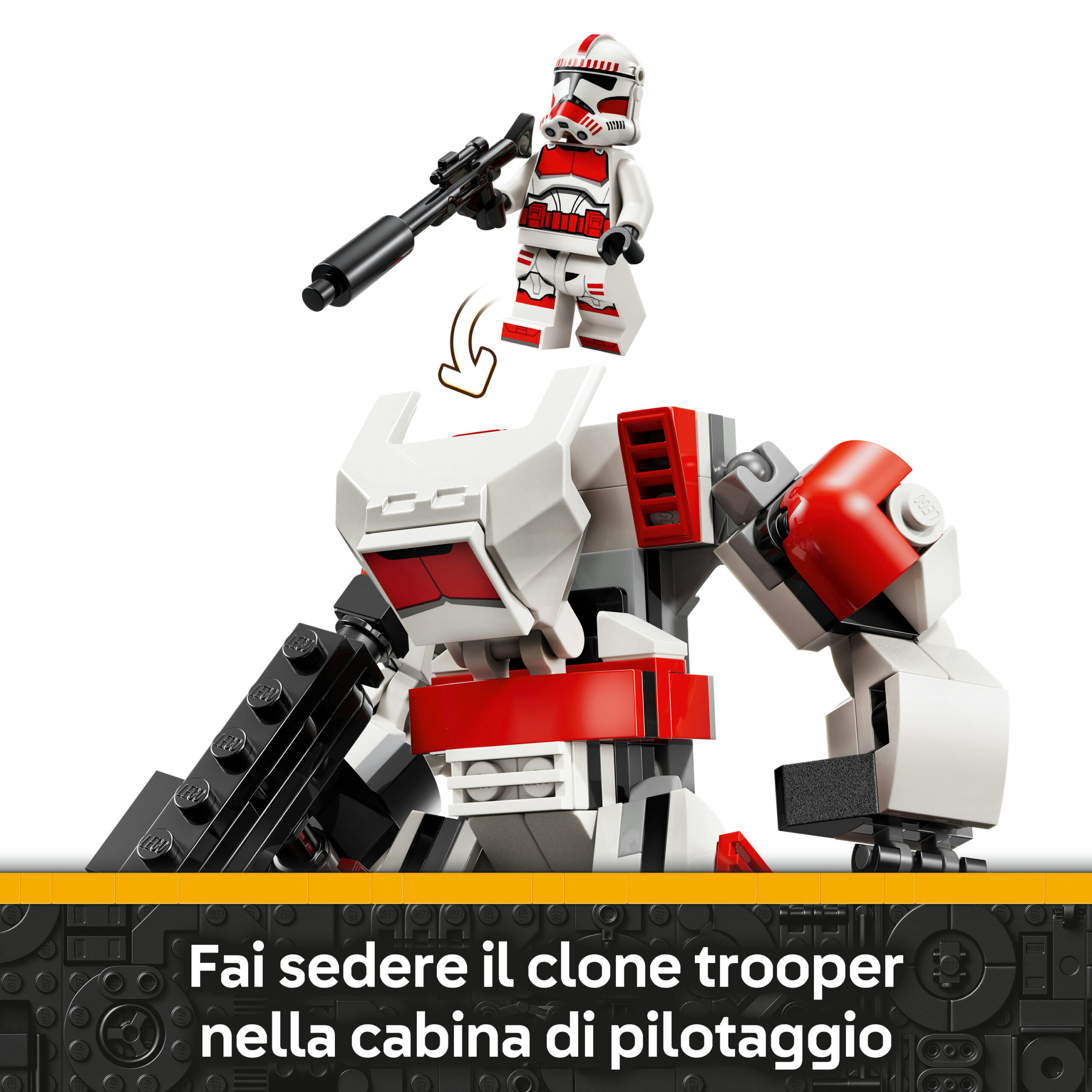 Lego star wars 75448 – mech shock trooper - Lego