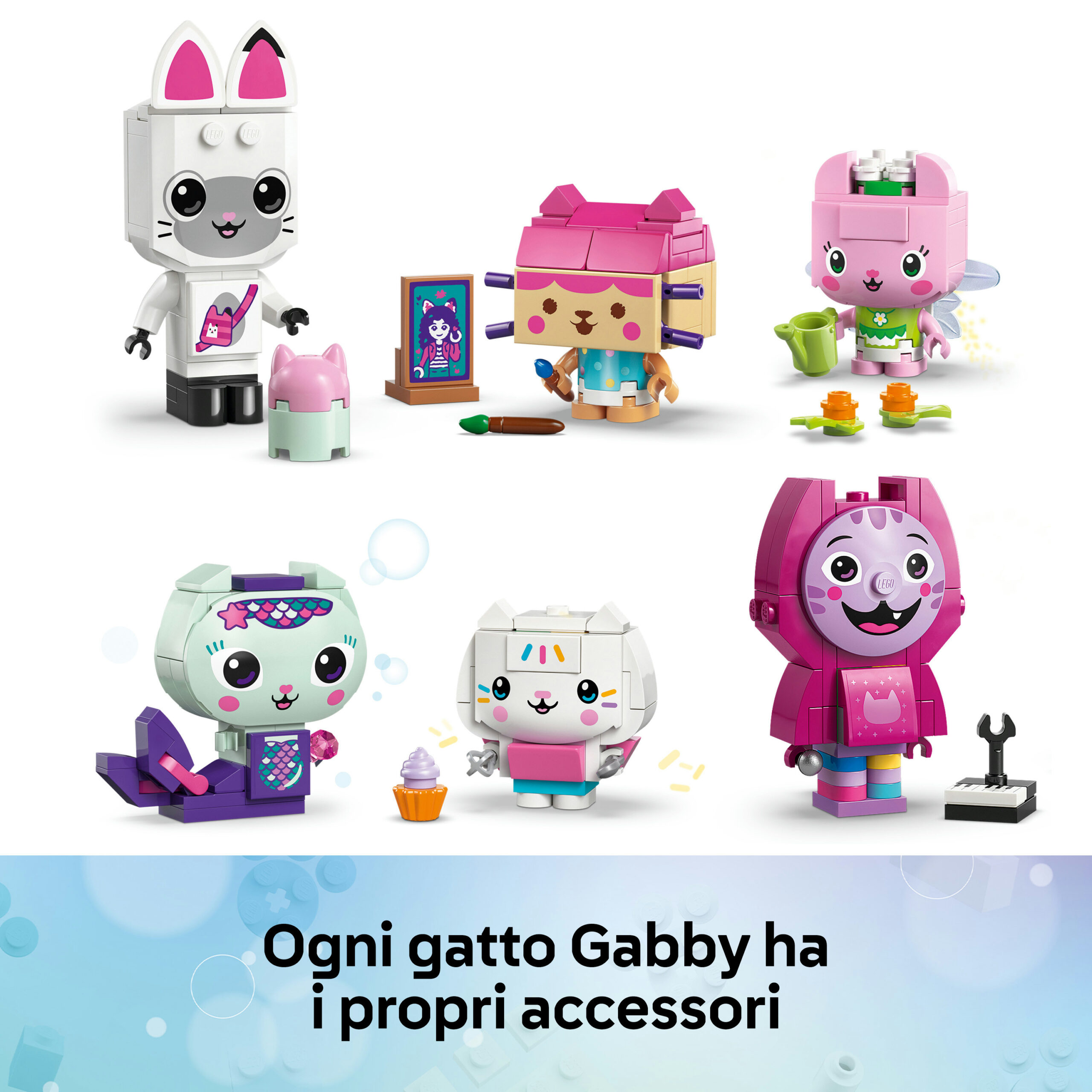 Lego la casa delle bambole di gabby 11215 gli amici gattini di gabb - Lego