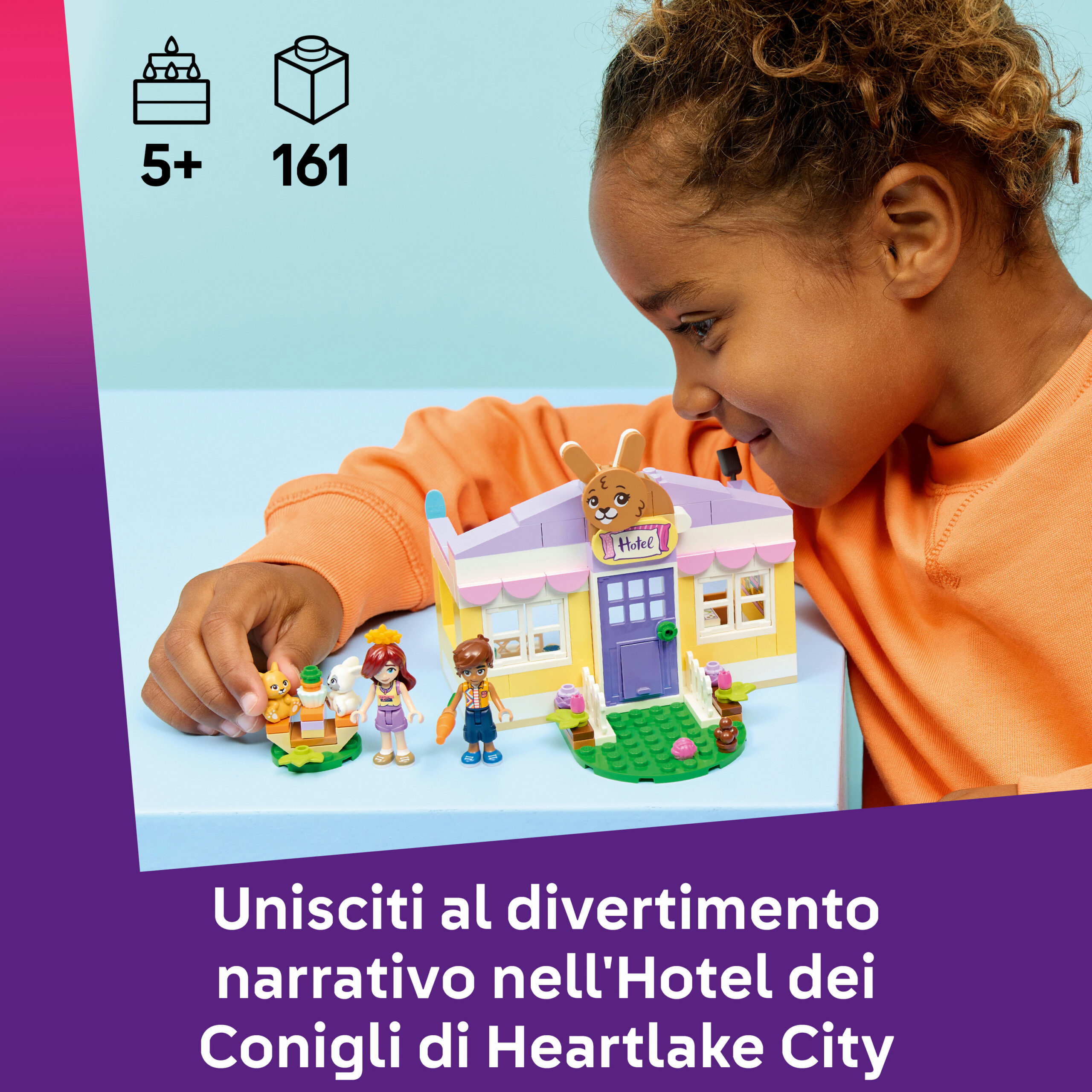 Lego friends 42679 – hotel dei conigli heartlake - LEGO FRIENDS