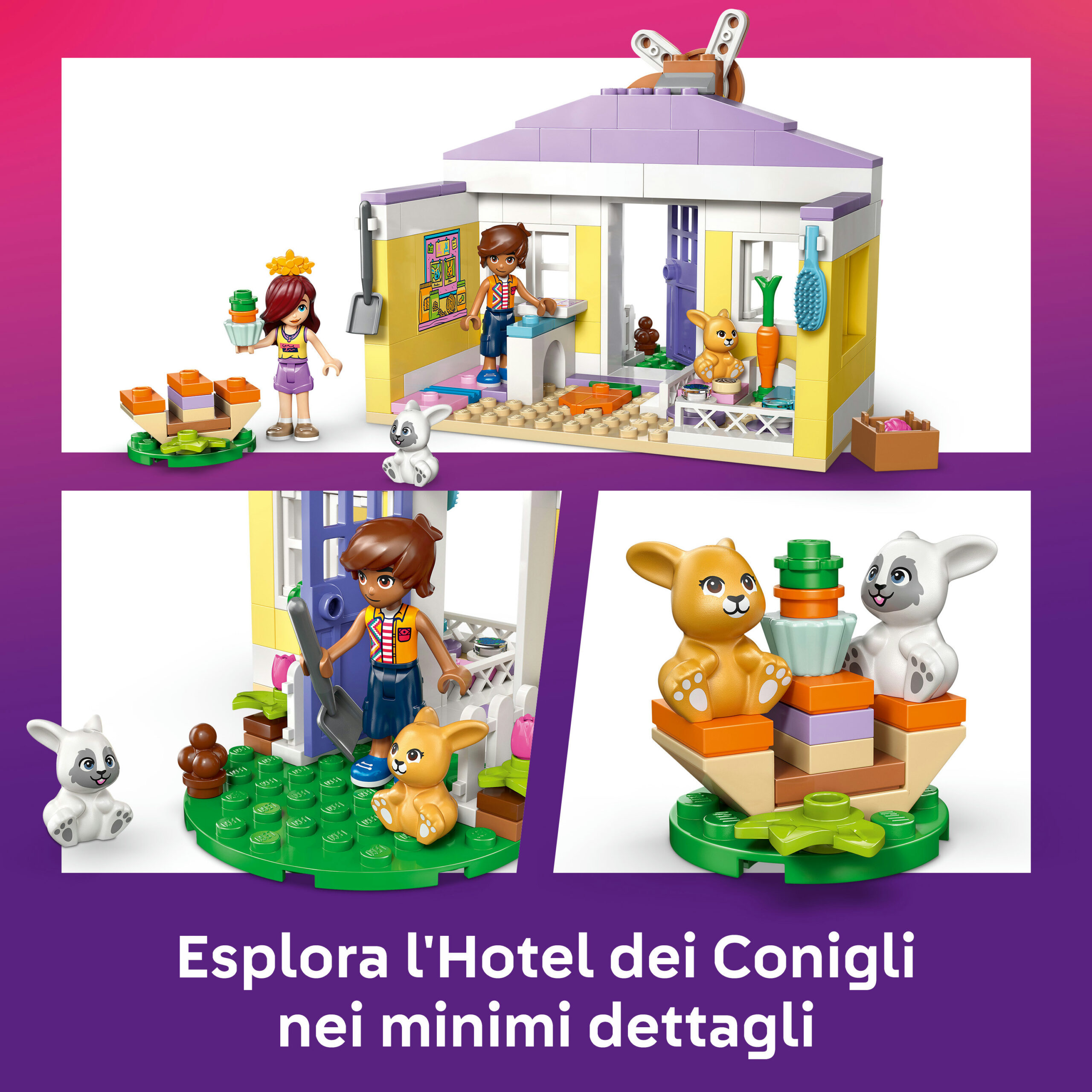 Lego friends 42679 – hotel dei conigli heartlake - LEGO FRIENDS