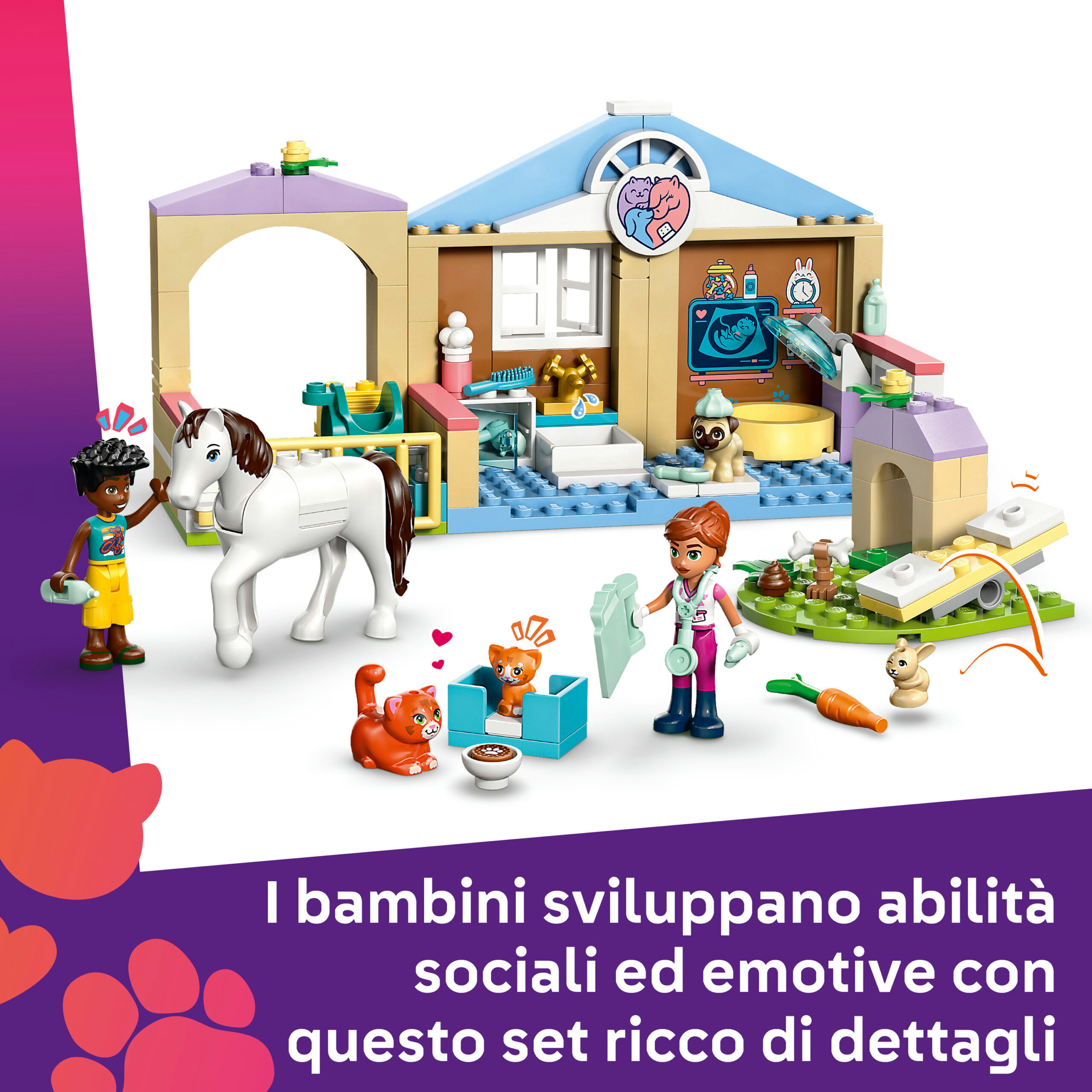 Lego friends 42696 – clinica veterinaria per animali - LEGO FRIENDS
