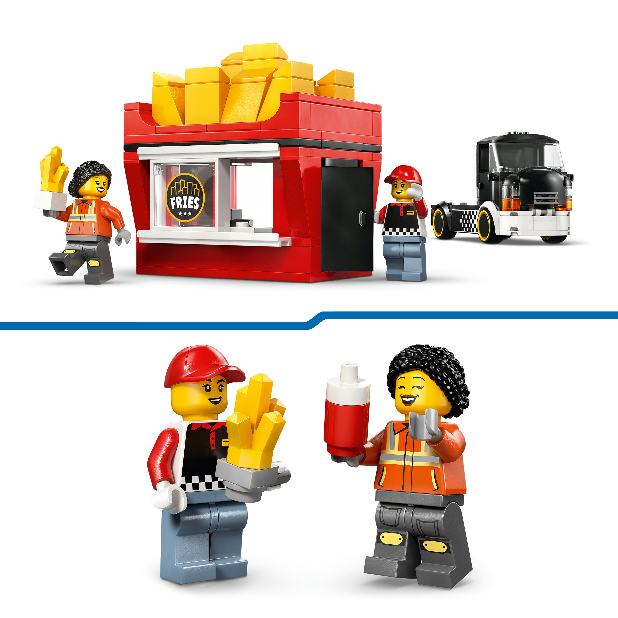 Lego city 60488 – food truck patatine - LEGO CITY