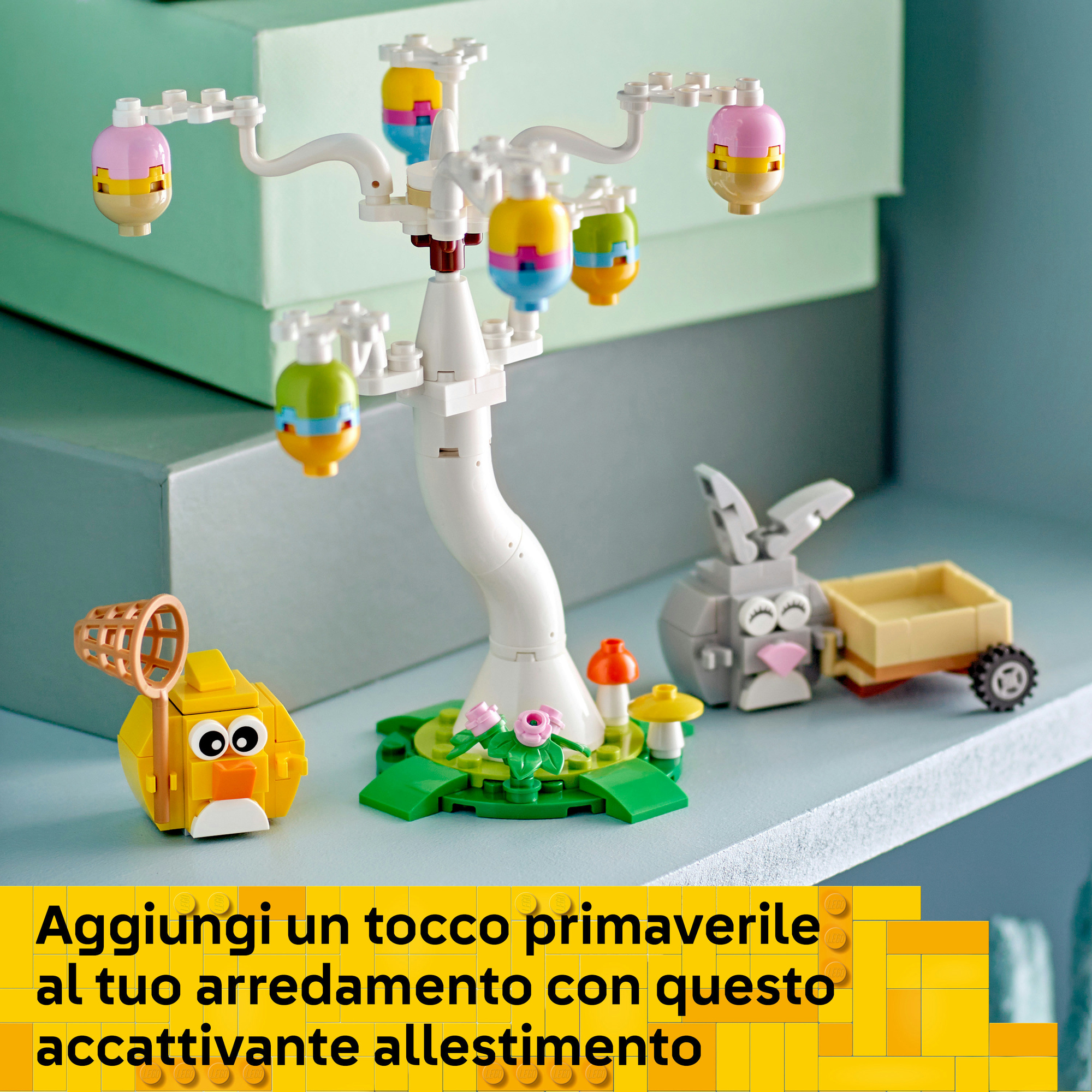 Lego 40808 coniglietto pasquale e caccia alle uova - LEGO ICONS