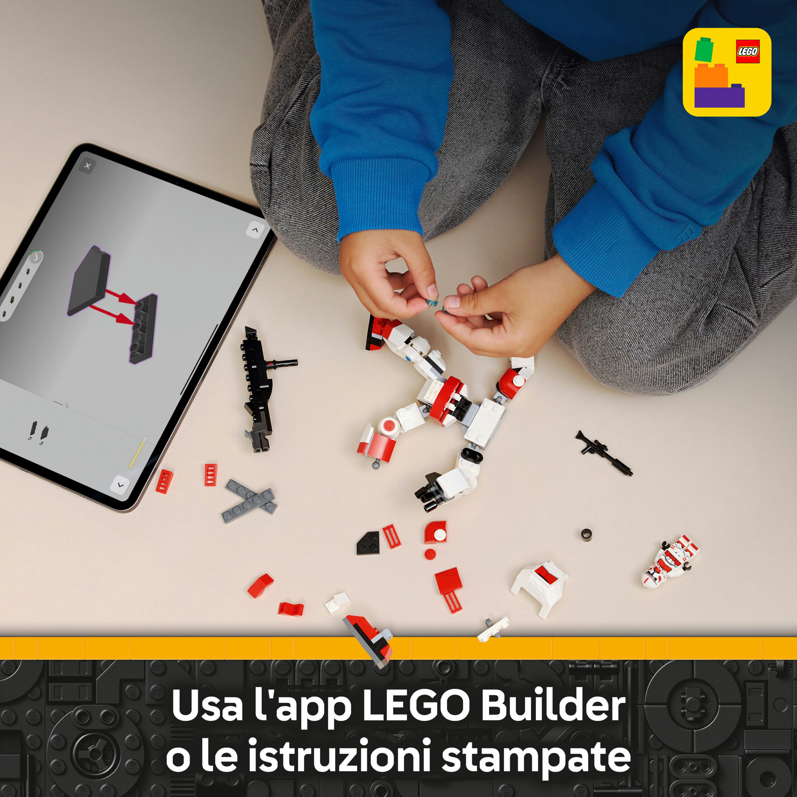 Lego star wars 75448 – mech shock trooper - Lego