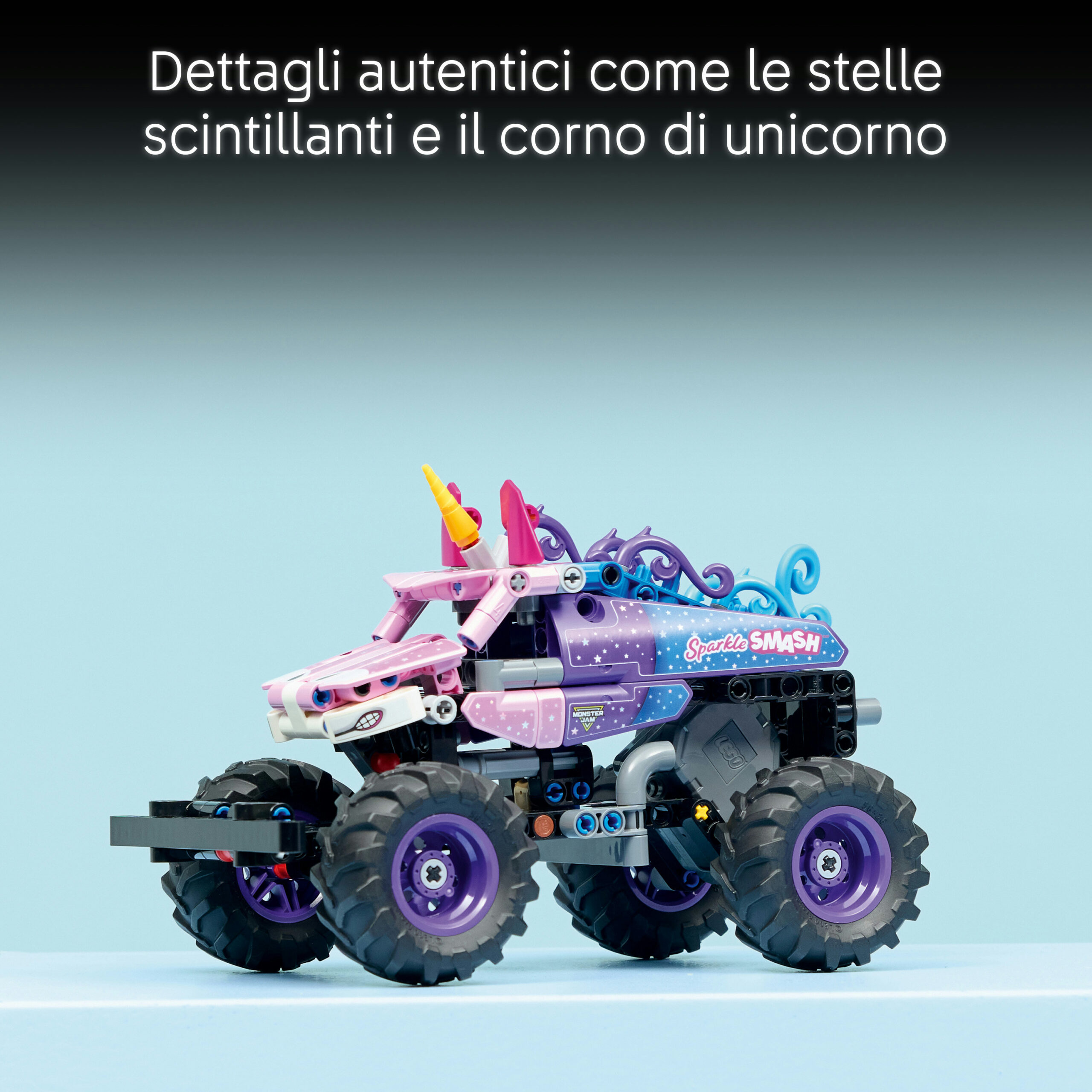 Lego technic 42220 – monster jam sparkle smash pull-back - LEGO TECHNIC