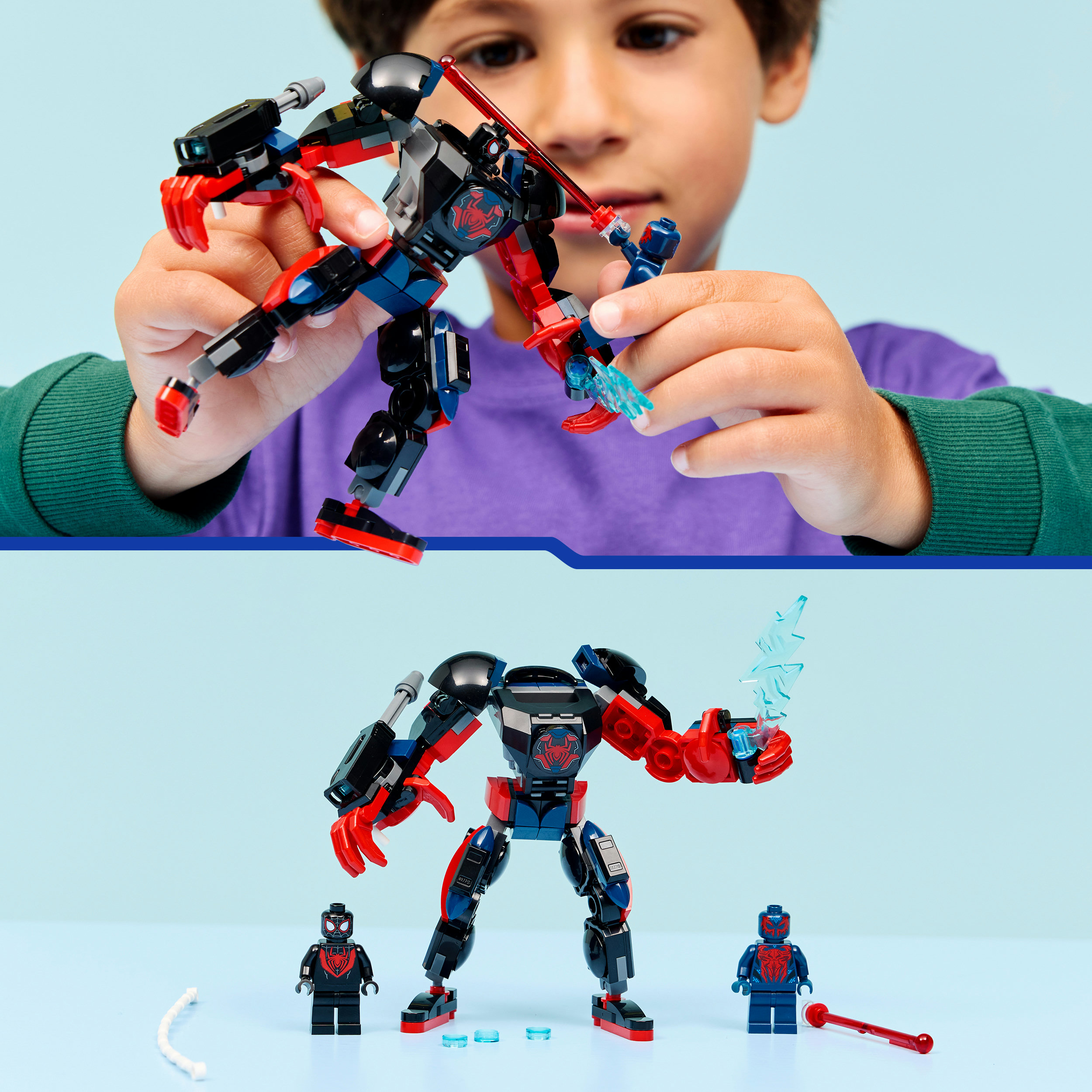 Lego marvel 76337 – miles morales vs spider-man 2099 - LEGO SUPER HEROES