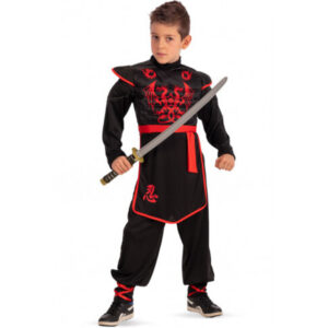 Costume samurai per bambini in busta con gancio - CARNIVAL TOYS