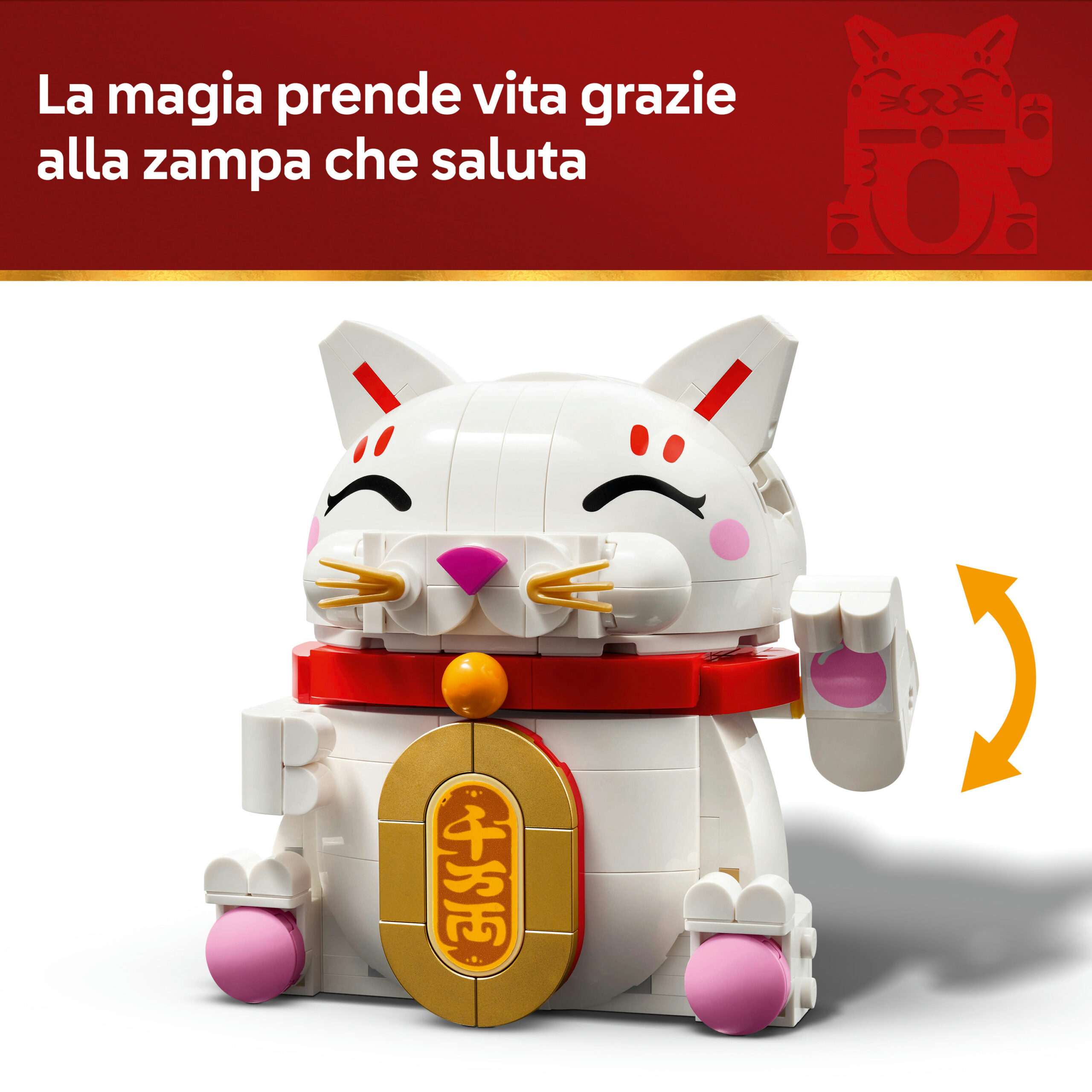 Lego 40813 – gatto della fortuna - Lego
