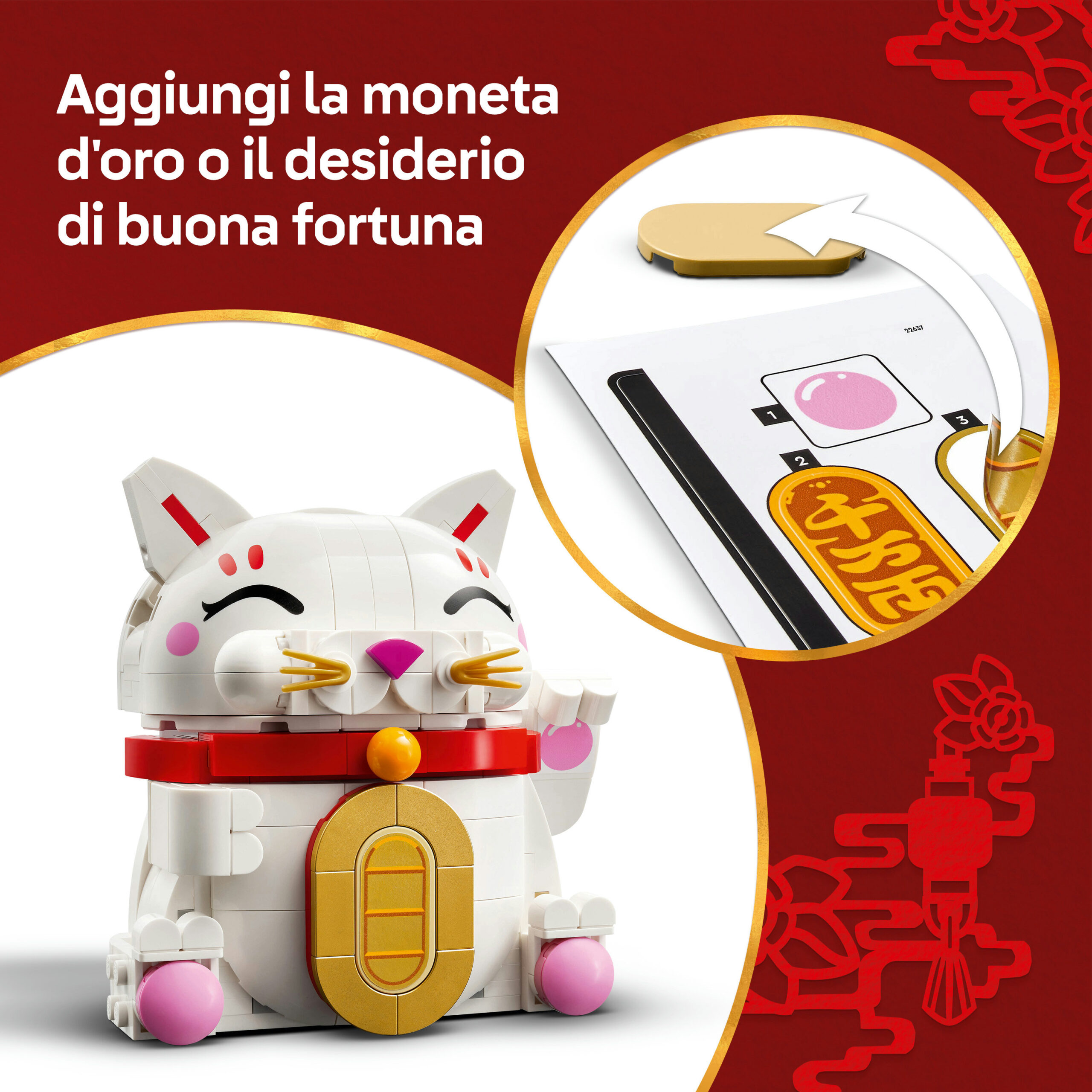 Lego 40813 – gatto della fortuna - Lego