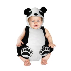 Costume carnevale panda saccotto neonato 6-12 mesi - carnaval queen - CARNAVAL QUEEN