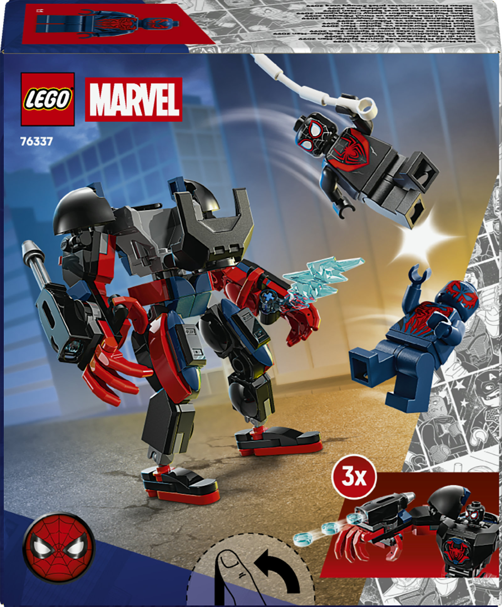 Lego marvel 76337 – miles morales vs spider-man 2099 - LEGO SUPER HEROES