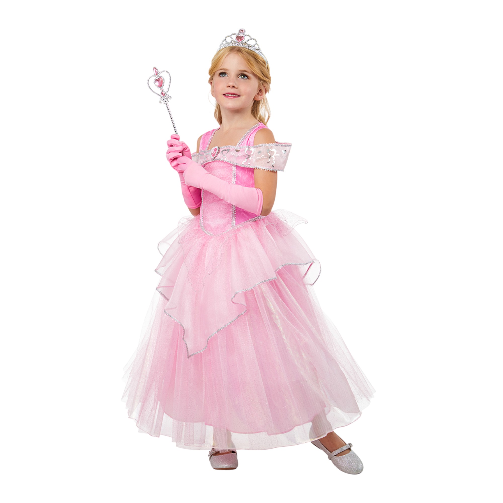 Costume carnevale principessa pink bambina - RUBIE’S