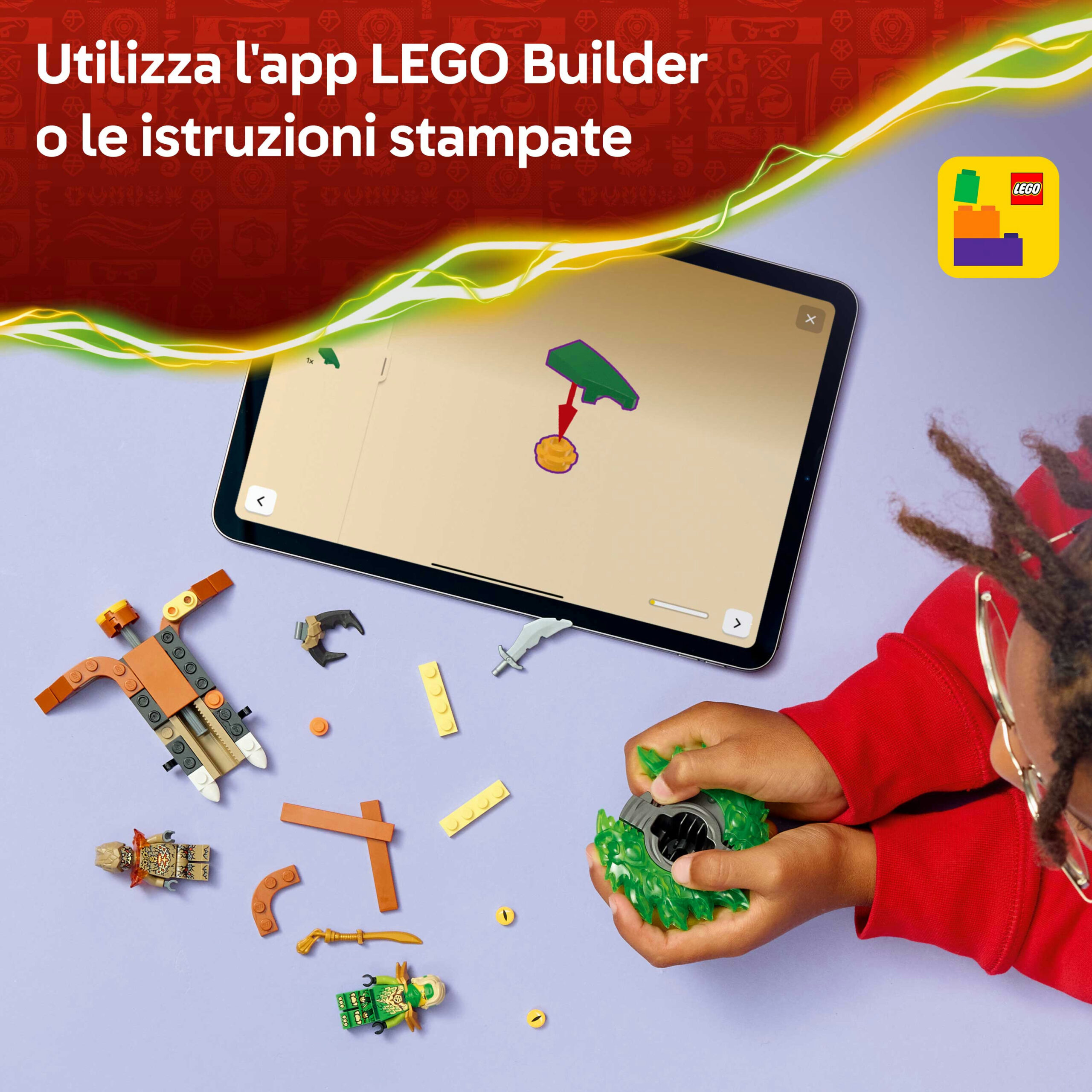 Lego ninjago 71850 – lloyd vs spinner terra - LEGO NINJAGO