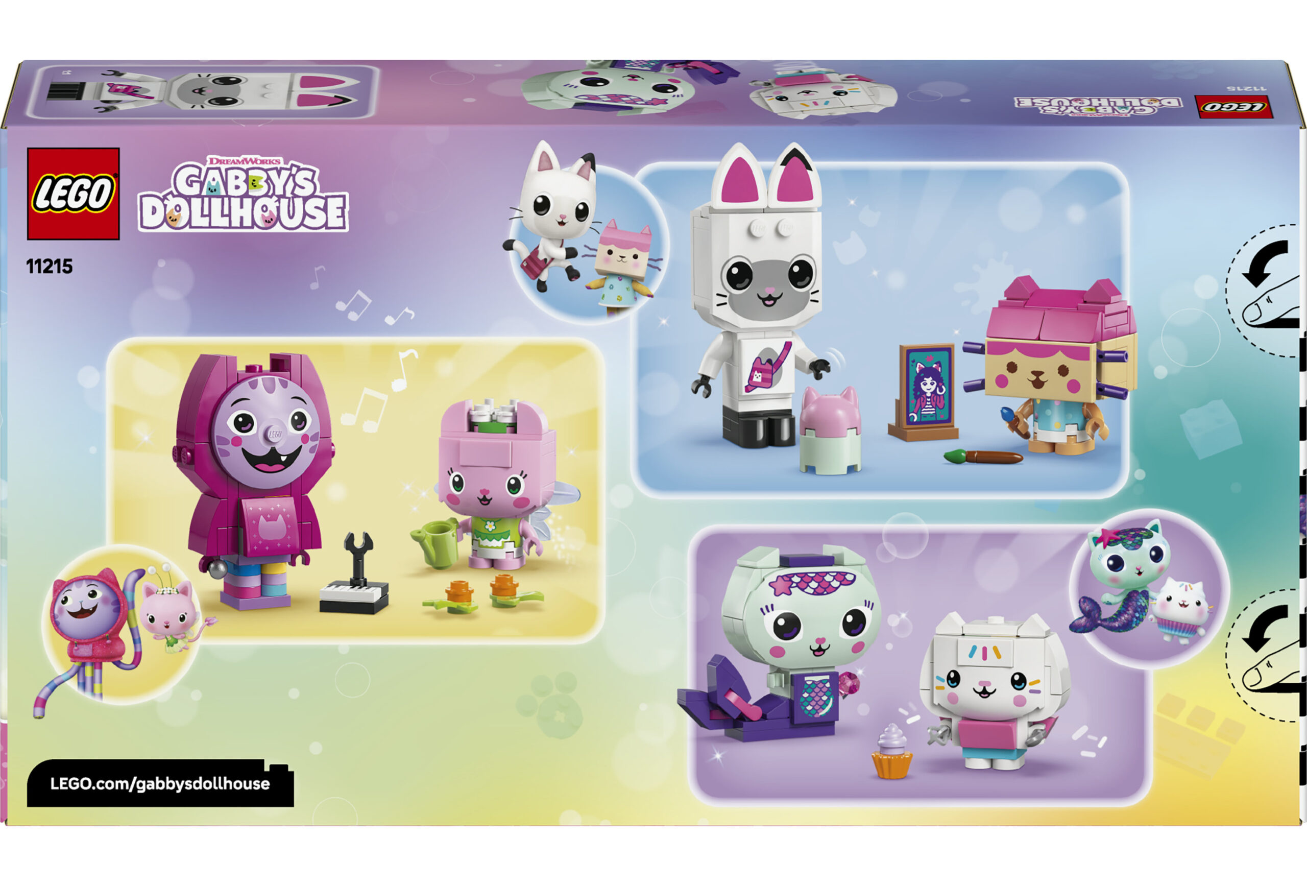 Lego la casa delle bambole di gabby 11215 gli amici gattini di gabb - Lego