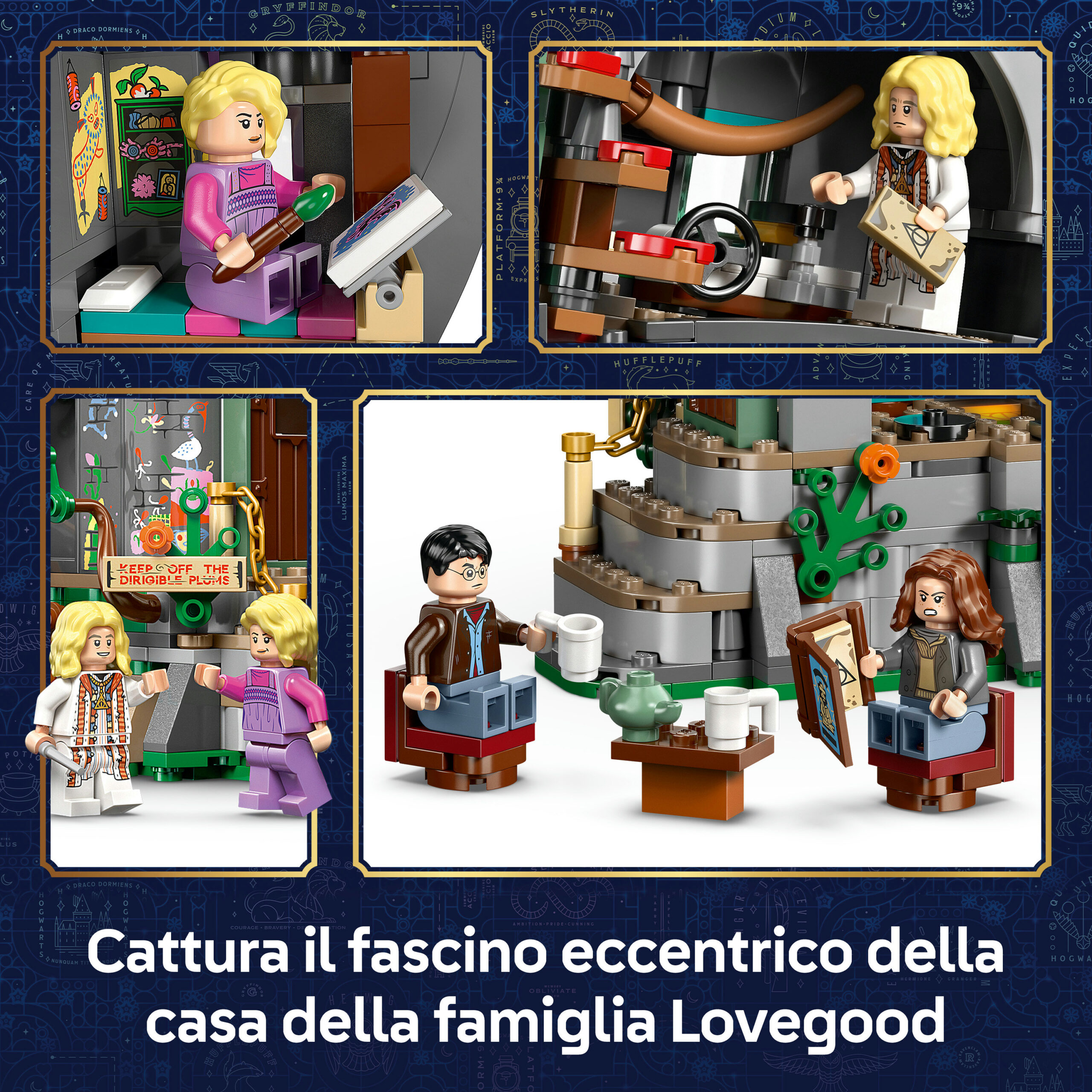 Lego harry potter 76467 – casa di luna lovegood - Lego