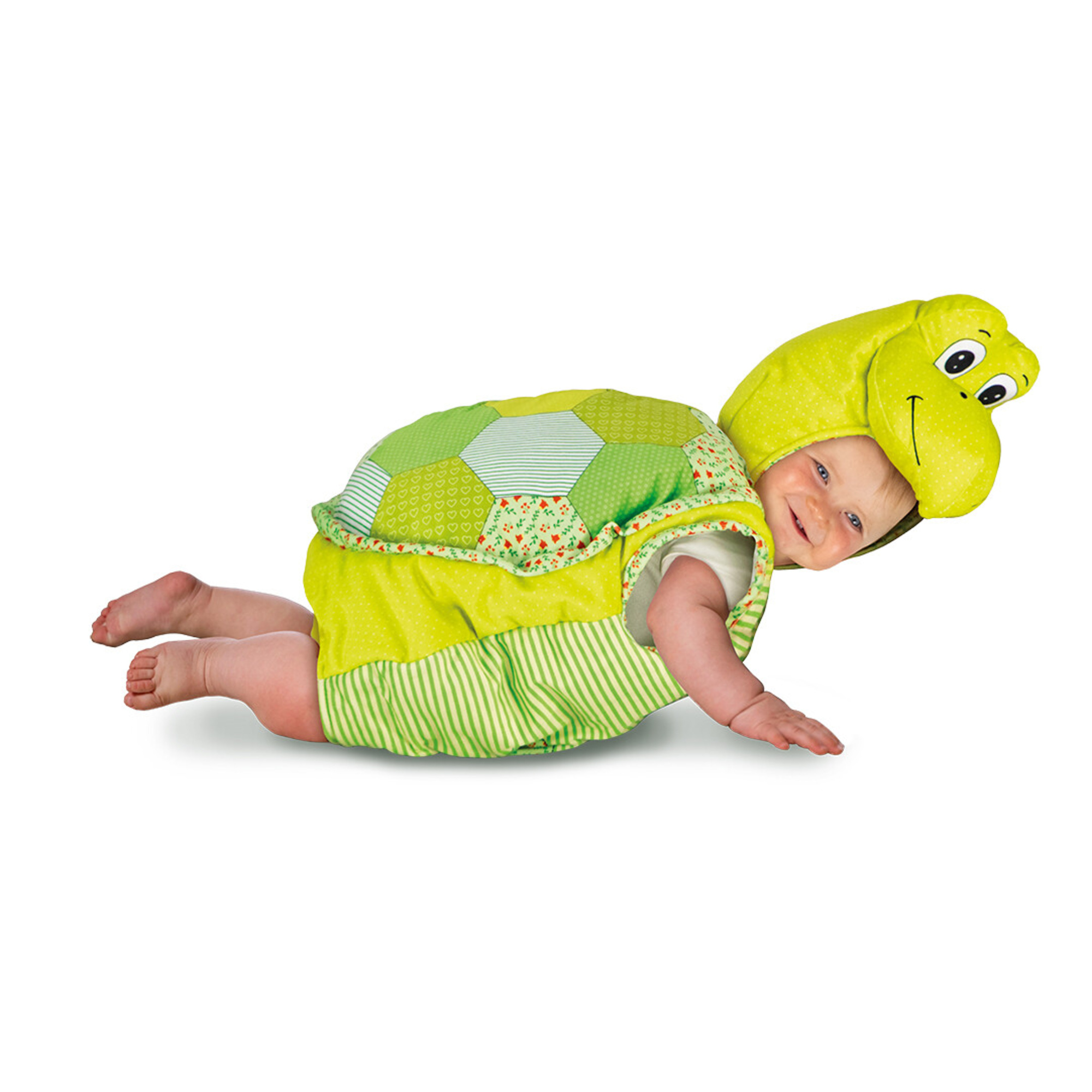 Costume carnevale tartarughina saccotto neonato 6-12 mesi - carnaval queen - CARNAVAL QUEEN