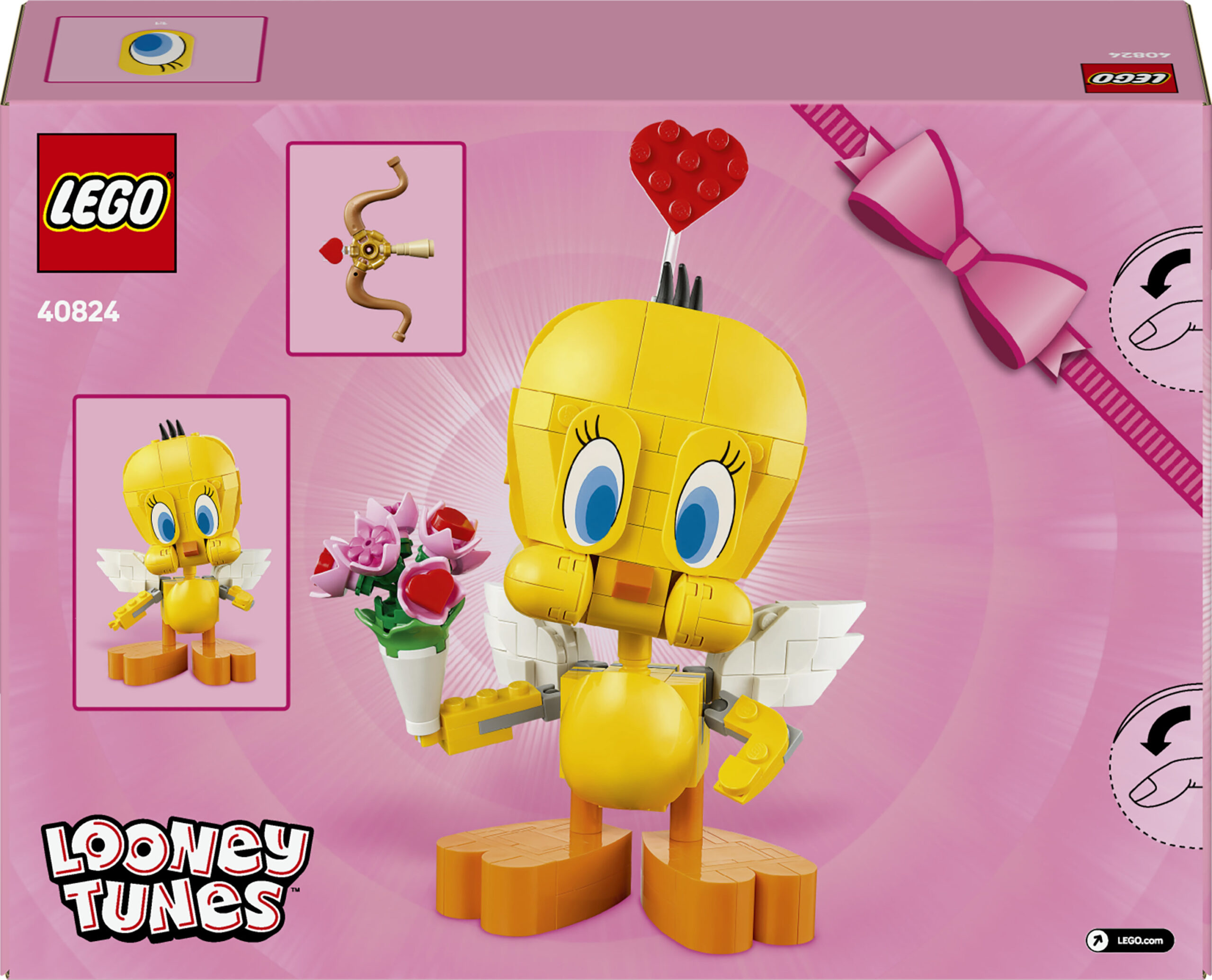 Lego 40824 titti, uccellino giocattolo looney tunes - Lego