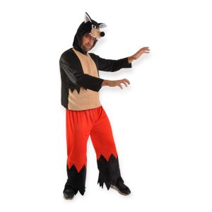 Costume lupo adulto travestimento - taglia unica - CIAO