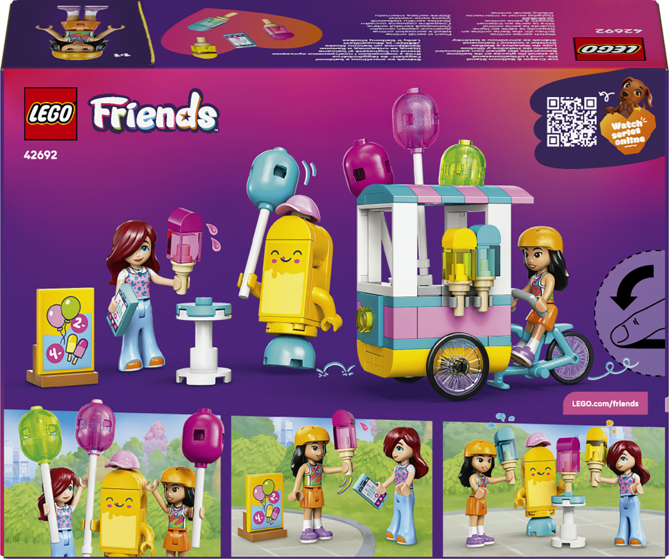 Lego friends 42692 – bancarella gelati palloncini - LEGO FRIENDS