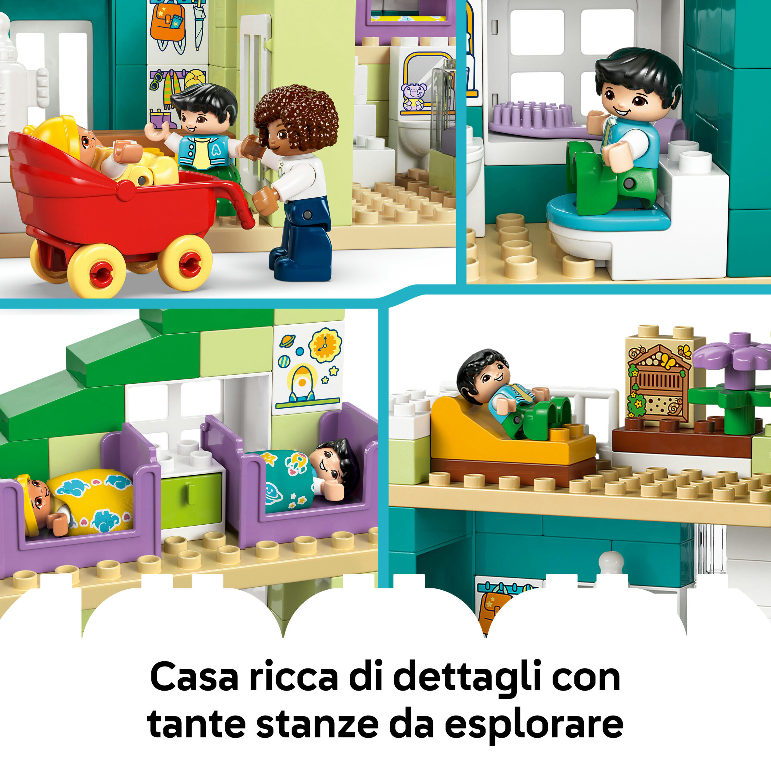 Lego duplo 10470 – casa familiare moderna 3in1 - LEGO DUPLO