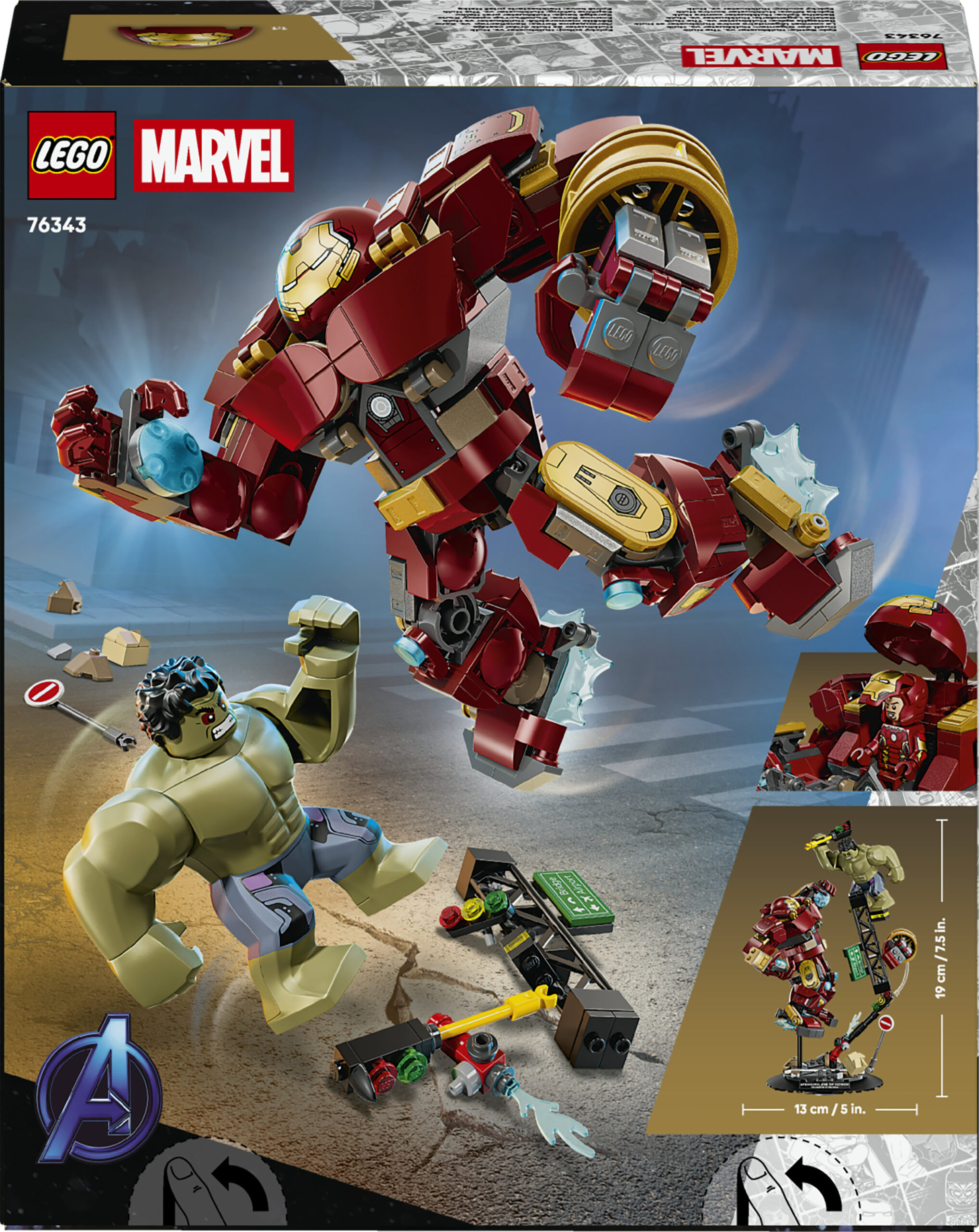 Lego marvel 76343 – hulkbuster vs the hulk - LEGO SUPER HEROES