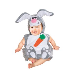 Costume carnevale coniglietto saccotto neonato 6-12 mesi - carnaval queen - CARNAVAL QUEEN