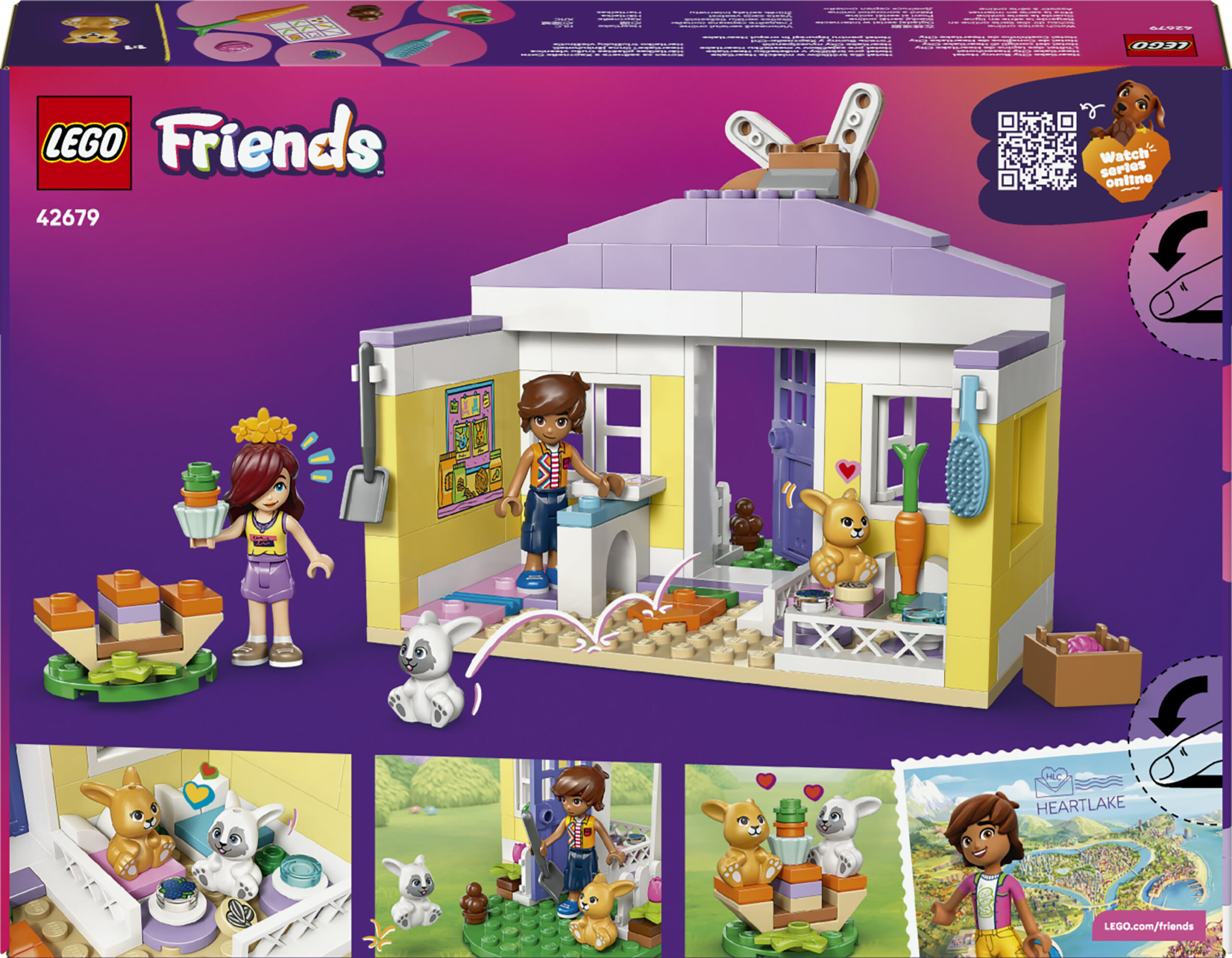 Lego friends 42679 – hotel dei conigli heartlake - LEGO FRIENDS