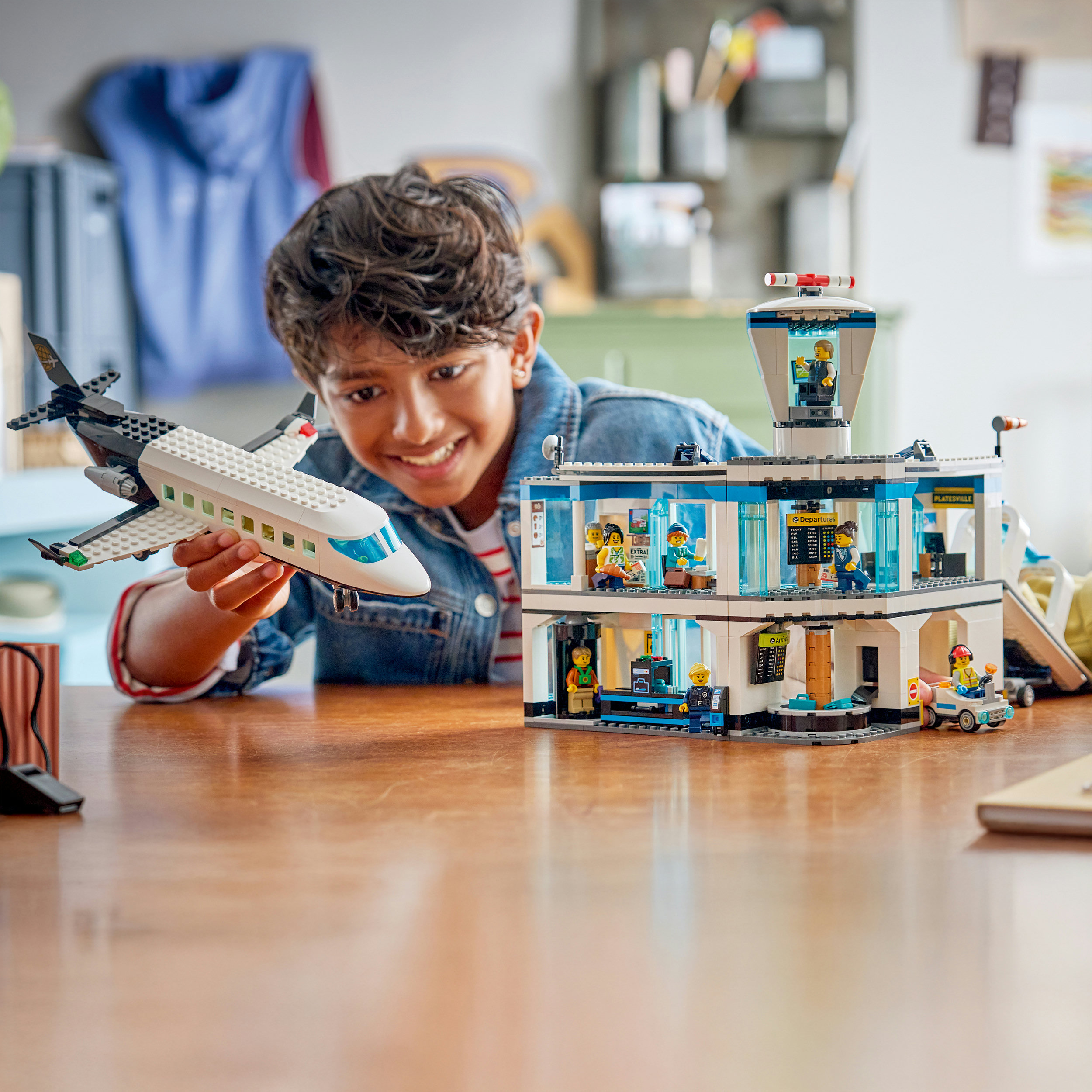 Lego city 60502 – aeroporto con aereo passeggeri - LEGO CITY