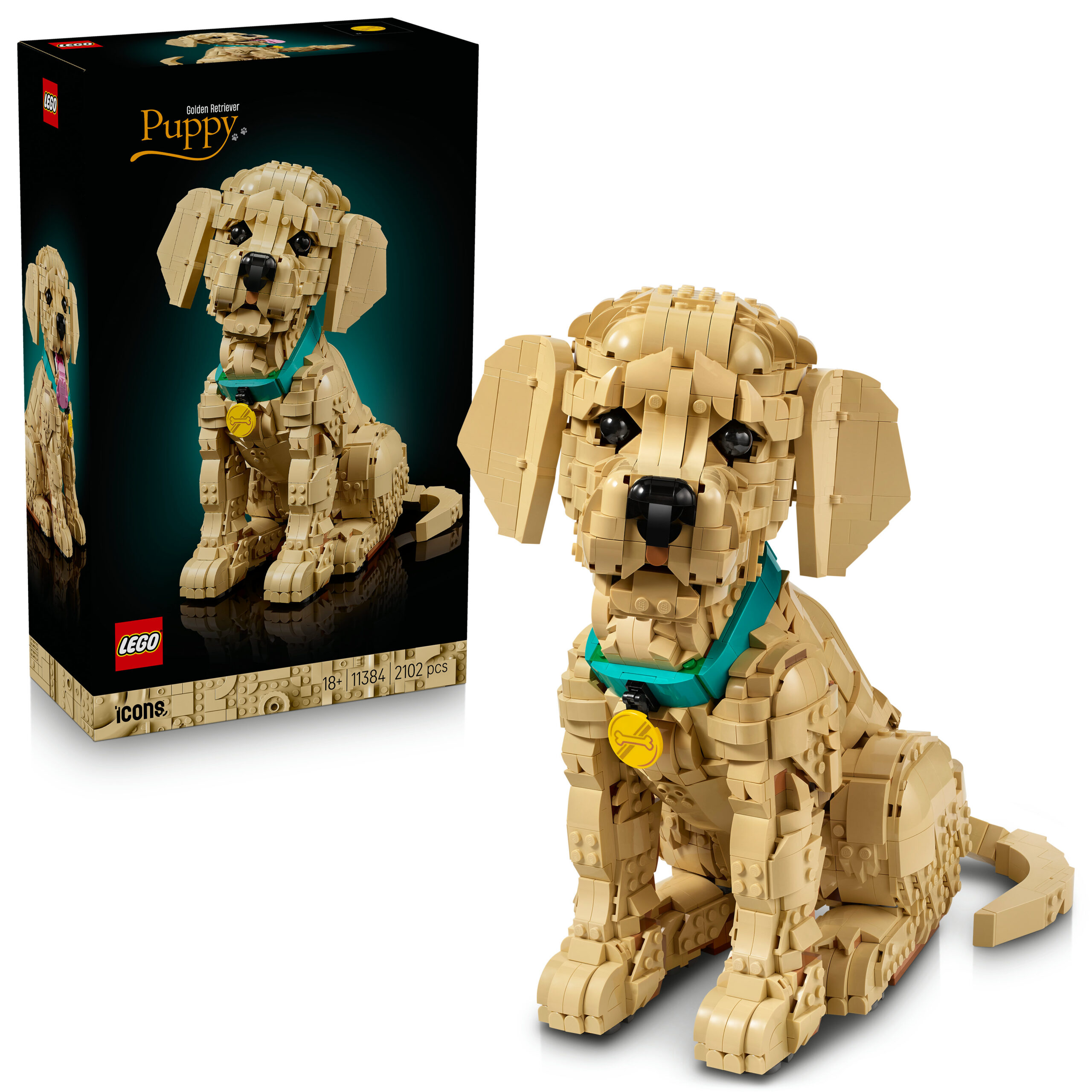 Lego 11384 cucciolo di golden retriever - Lego