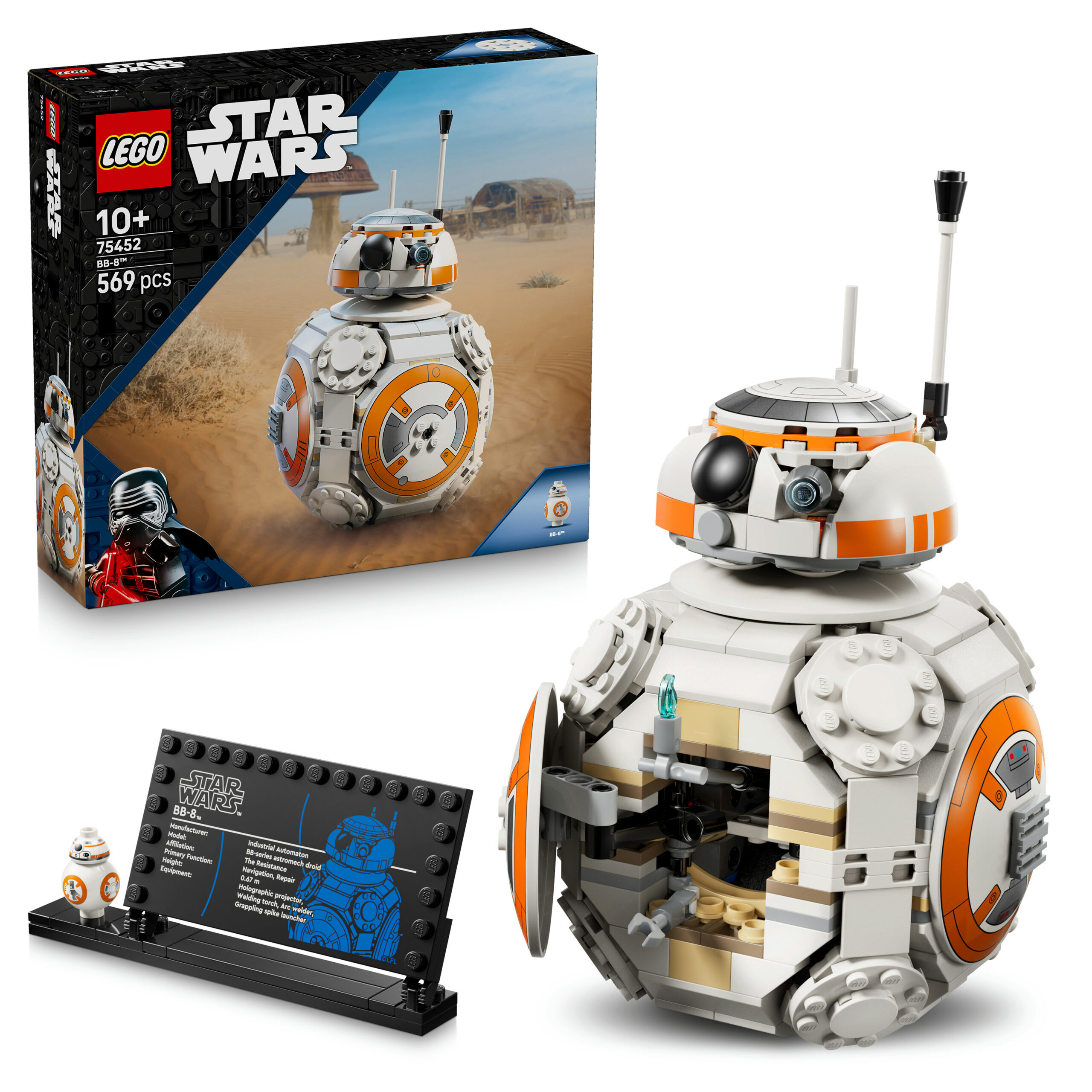Lego star wars 75452 – droide astromeccanico bb-8 - Lego