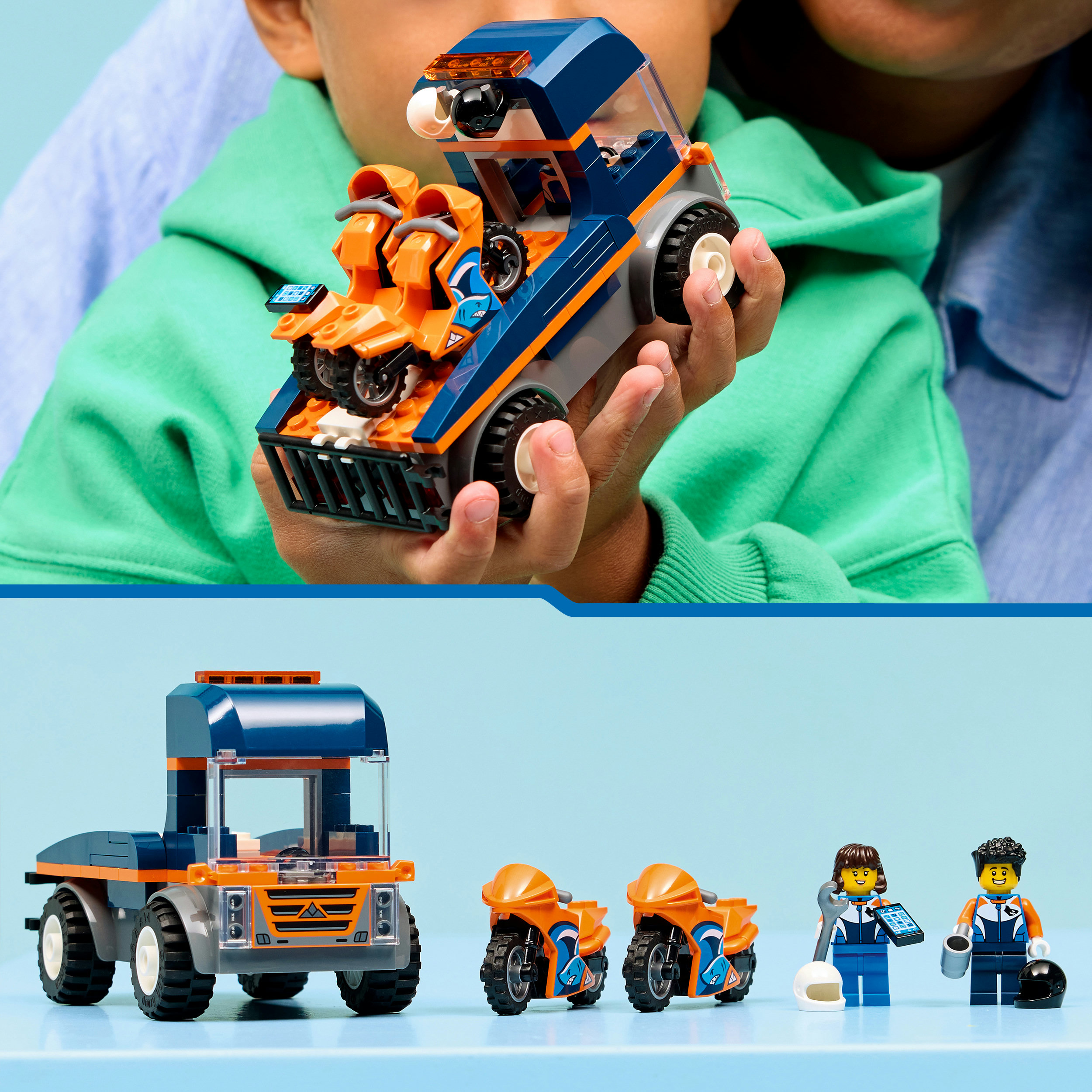 Lego city 60491 – trasportatore di moto - LEGO CITY