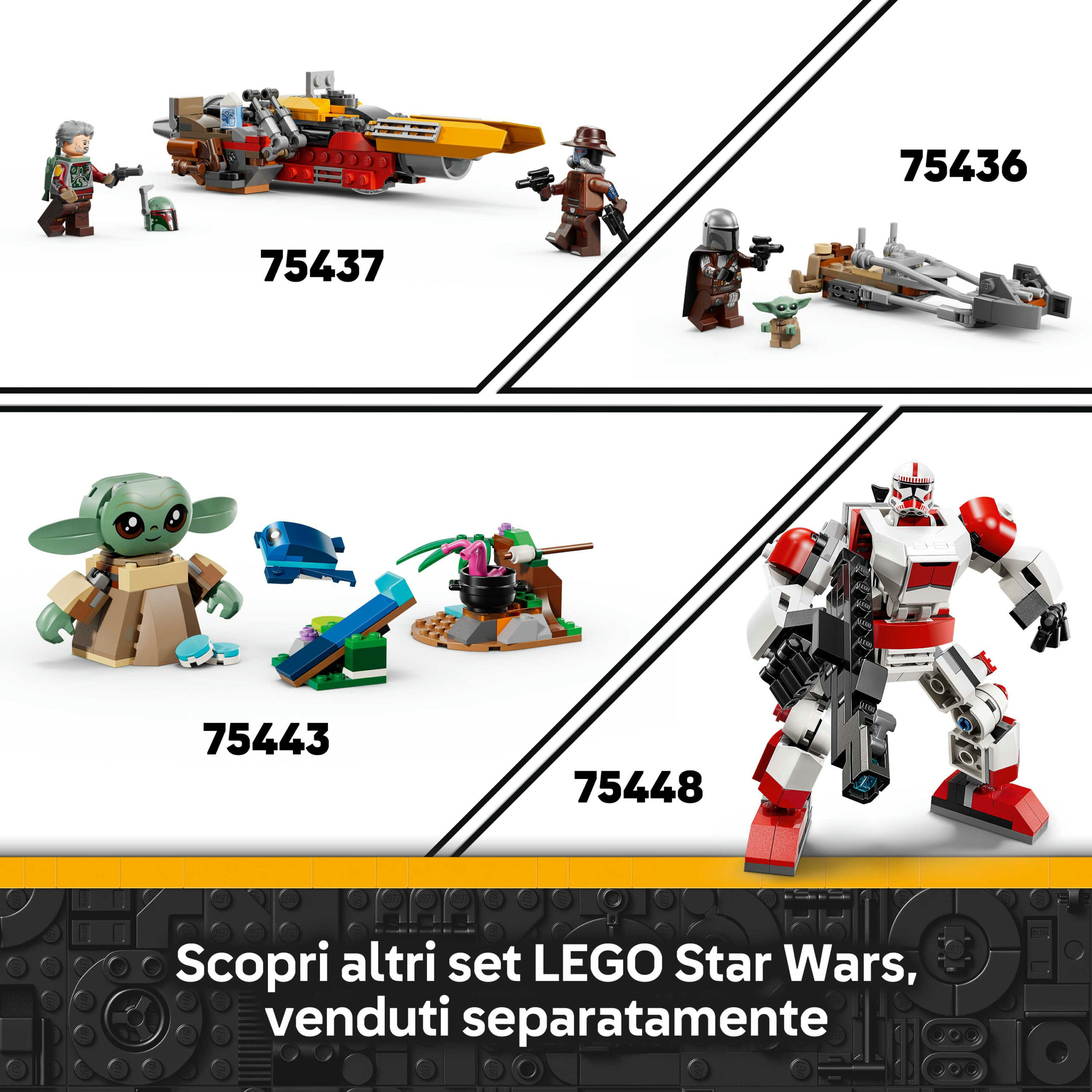 Lego star wars 75449 – battle pack assedio di mandalore - Lego