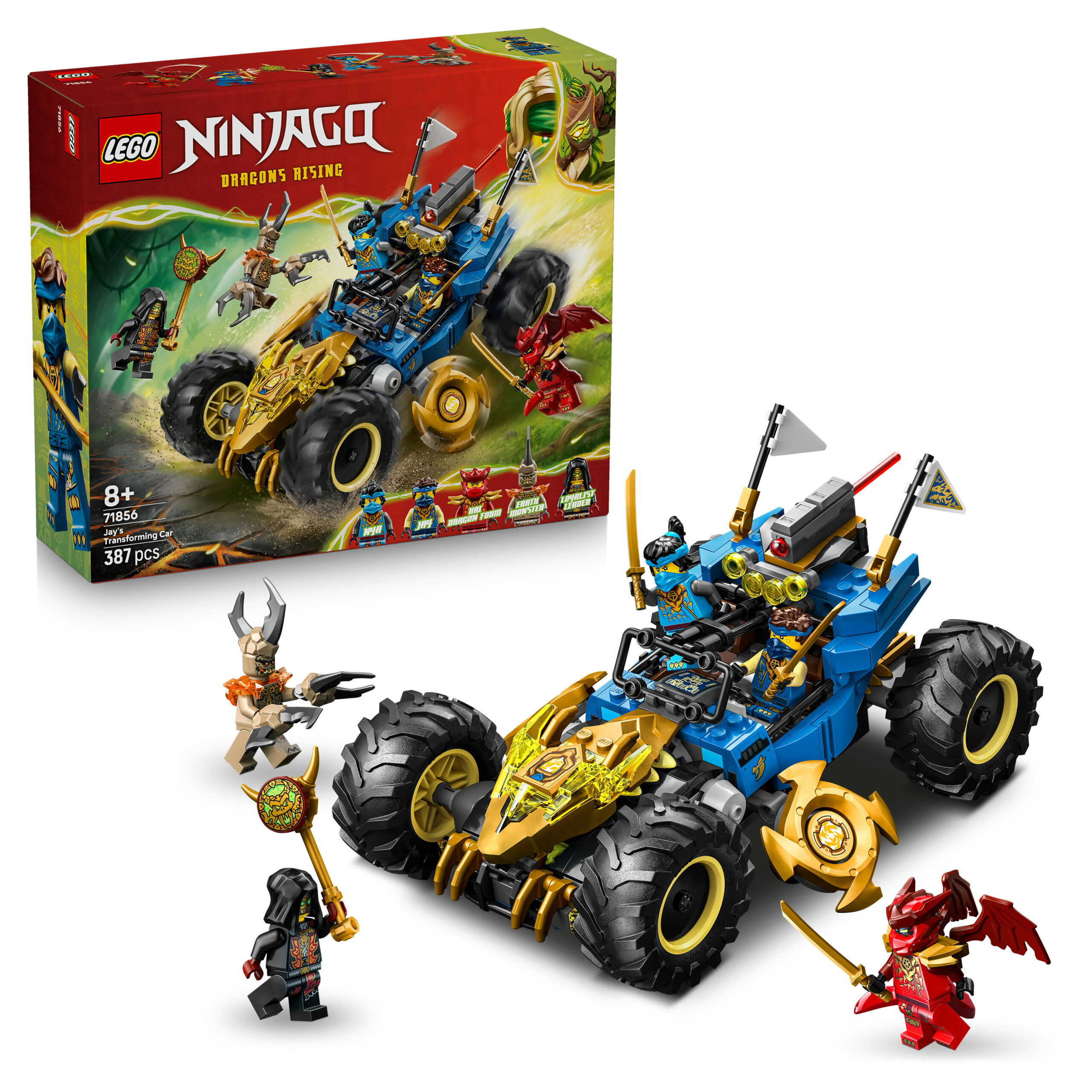 Lego ninjago 71856 – auto mutaforma di jay 2in1 - LEGO NINJAGO