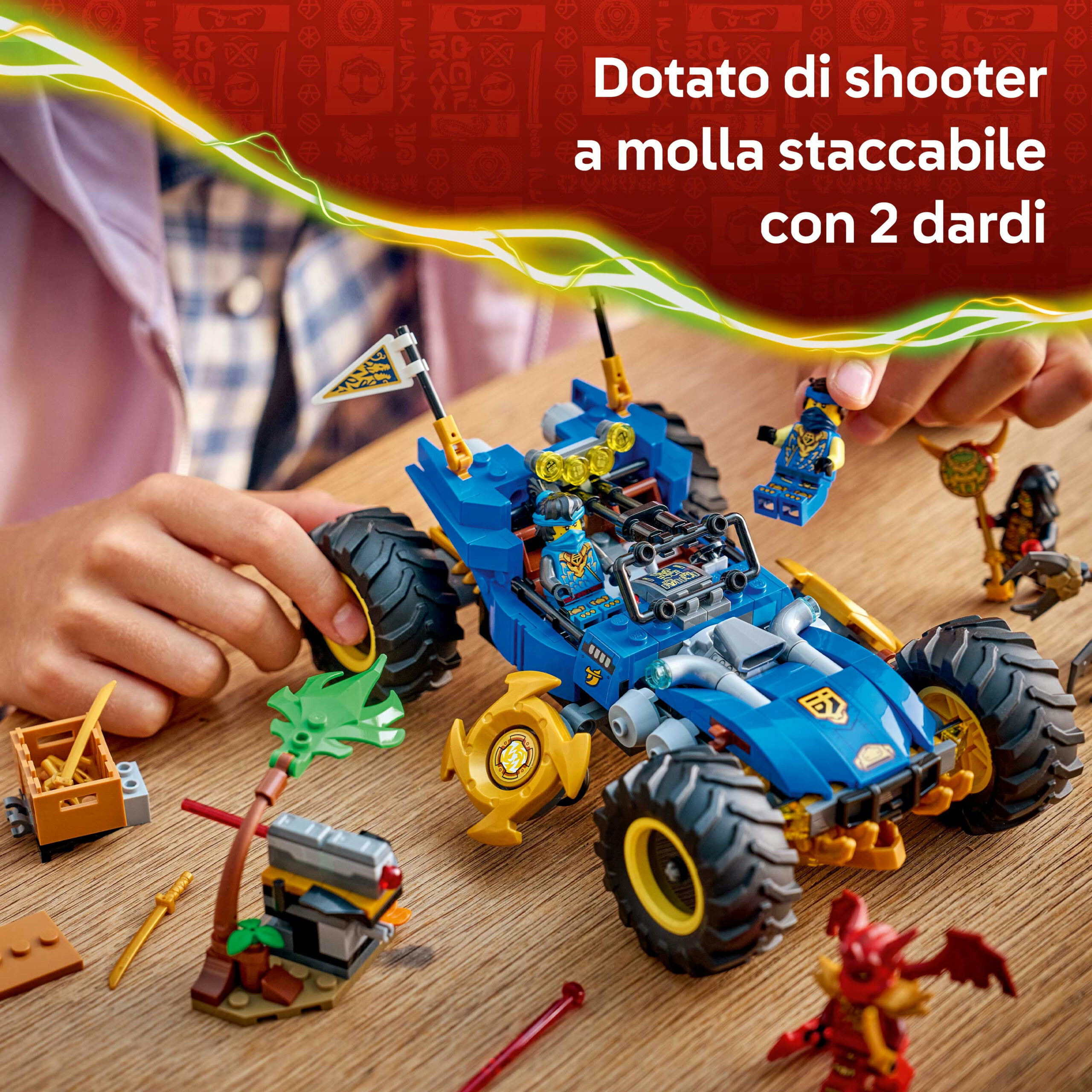 Lego ninjago 71856 – auto mutaforma di jay 2in1 - LEGO NINJAGO