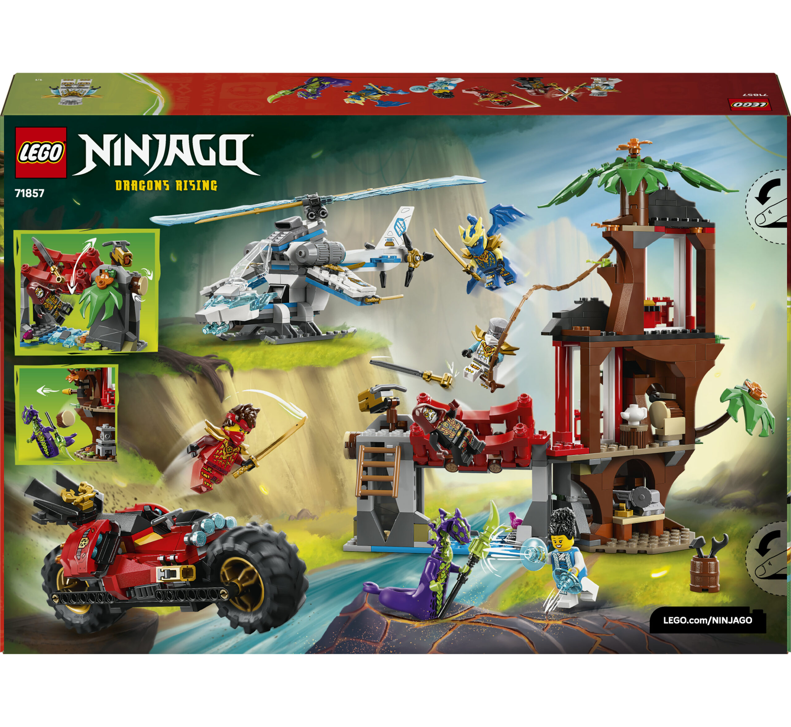 Lego ninjago 71857 – battaglia alla casa sull'albero - LEGO NINJAGO