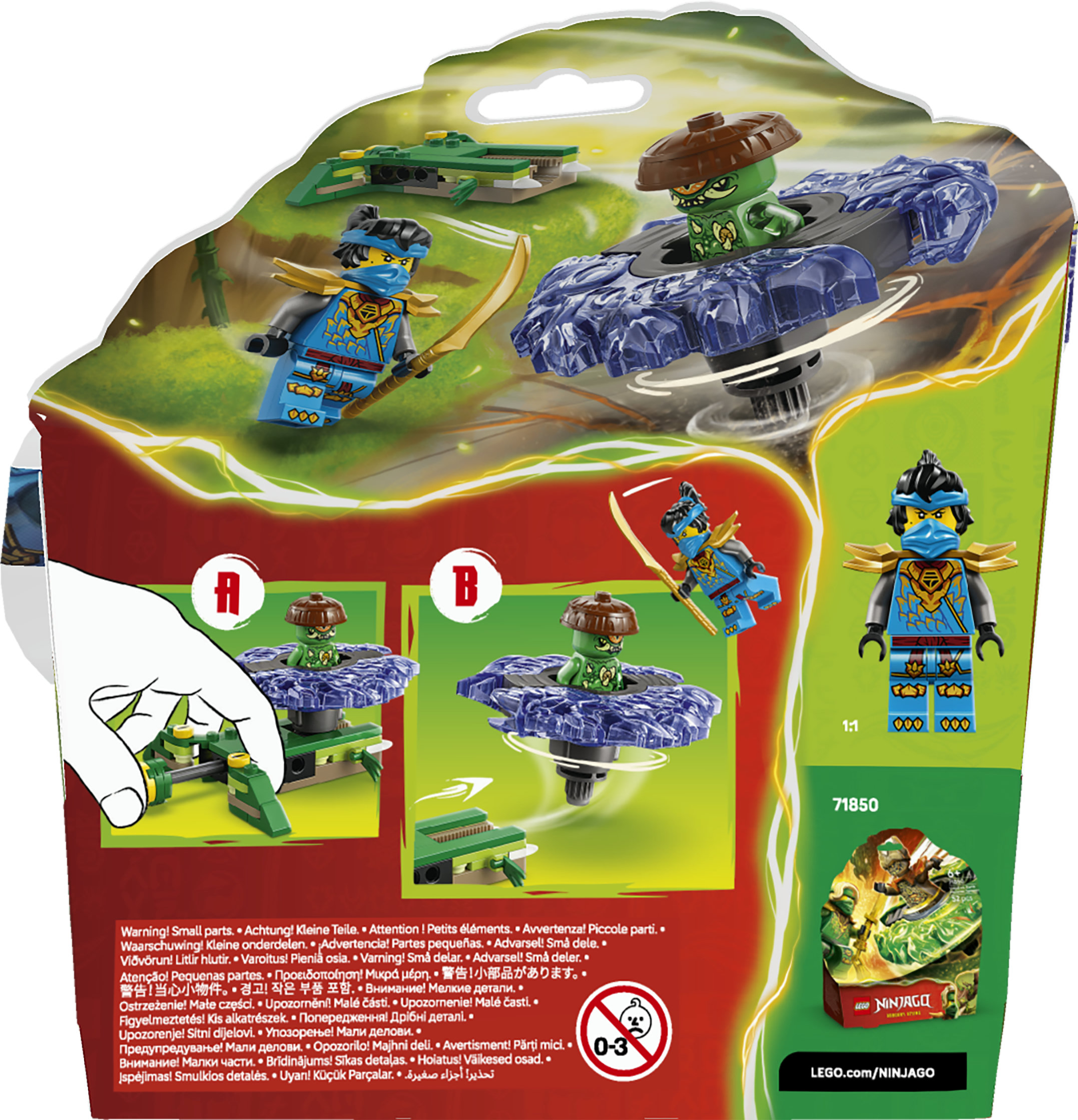 Lego ninjago 71849 – nya vs spinner mutazione - LEGO NINJAGO