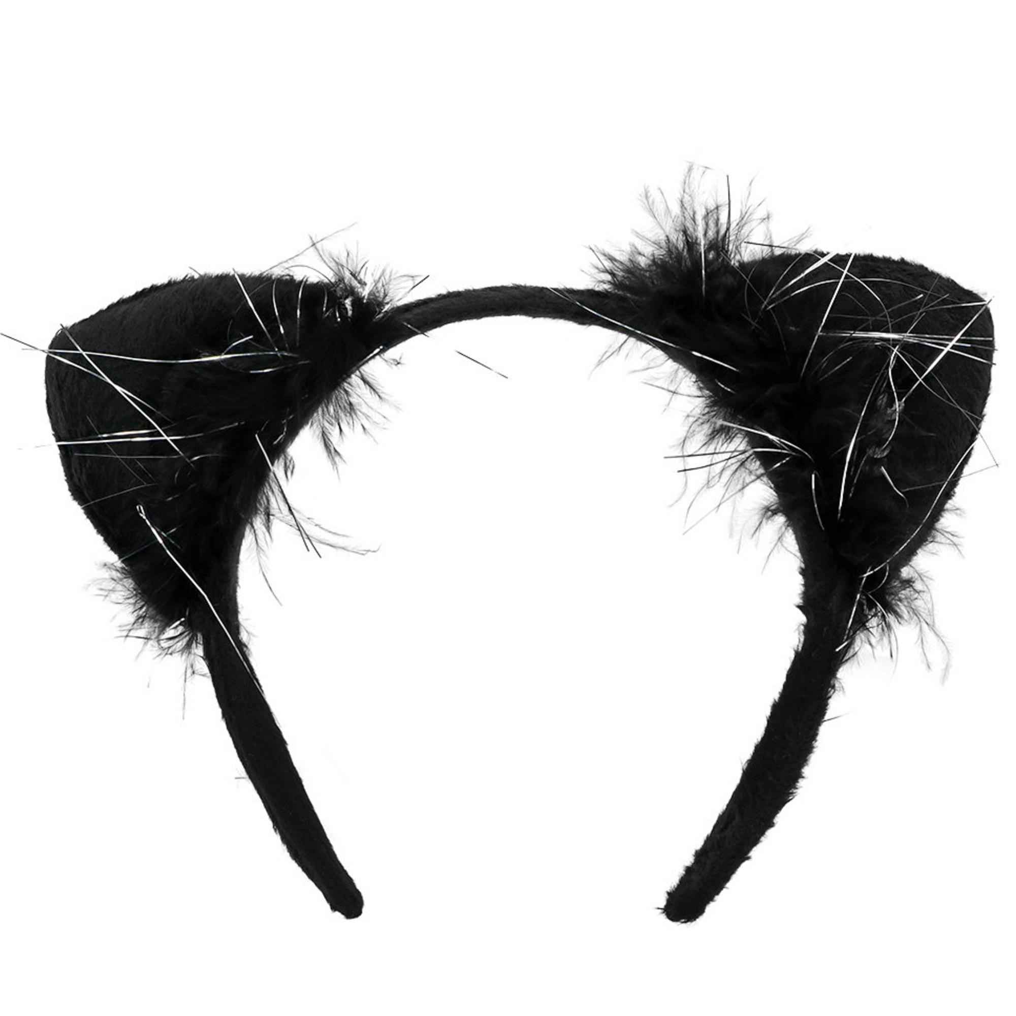 Set tiara e coda gatto nero adulto taglia unica - BIGIEMME