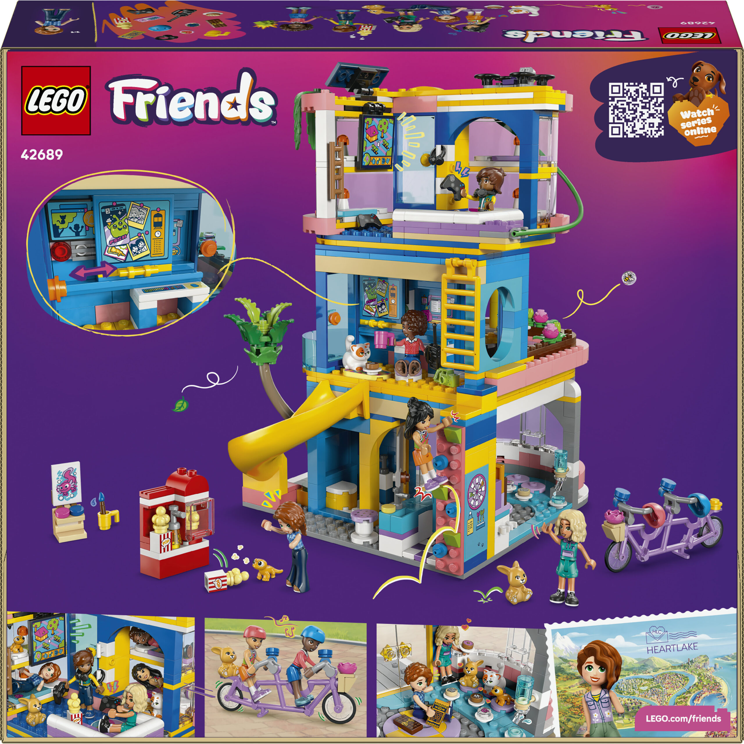 Lego friends 42689 – casa amicizia heartlake city - LEGO FRIENDS