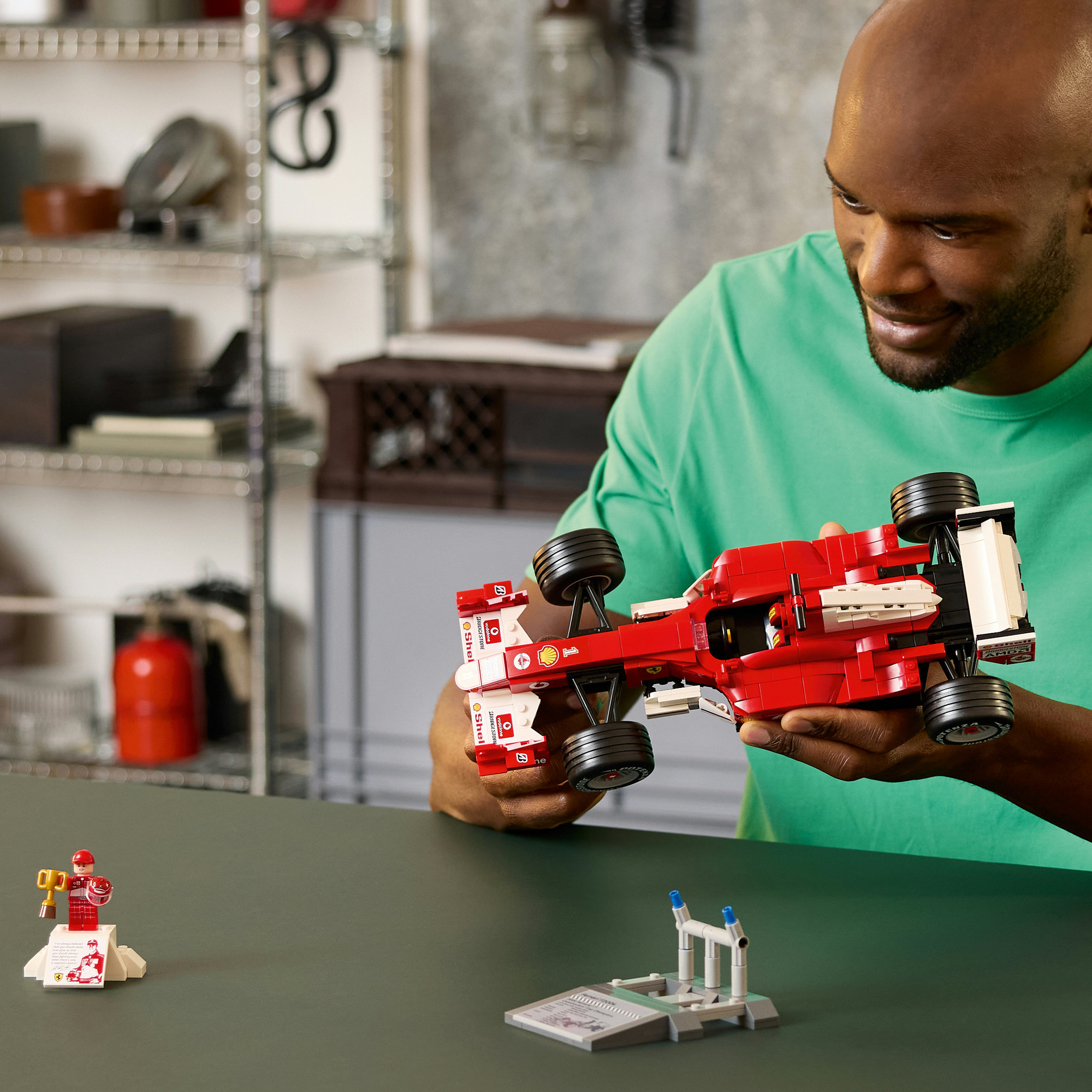 Lego icons 11375 ferrari f2004 e michael schumacher - LEGO ICONS