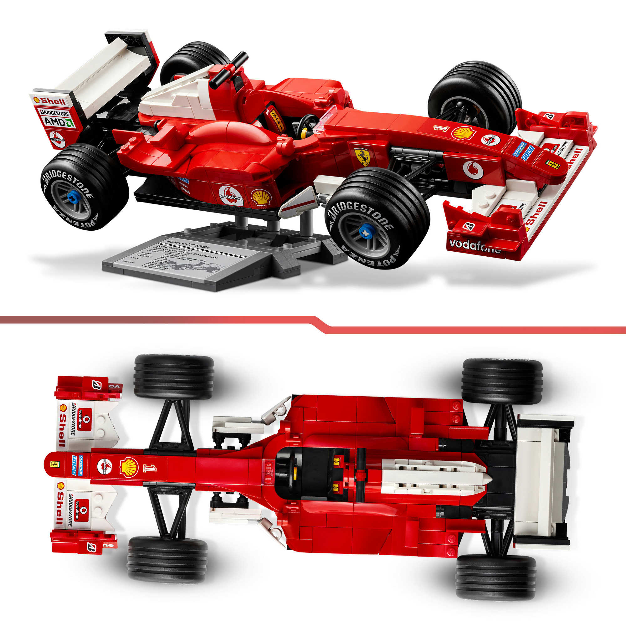 Lego icons 11375 ferrari f2004 e michael schumacher - LEGO ICONS