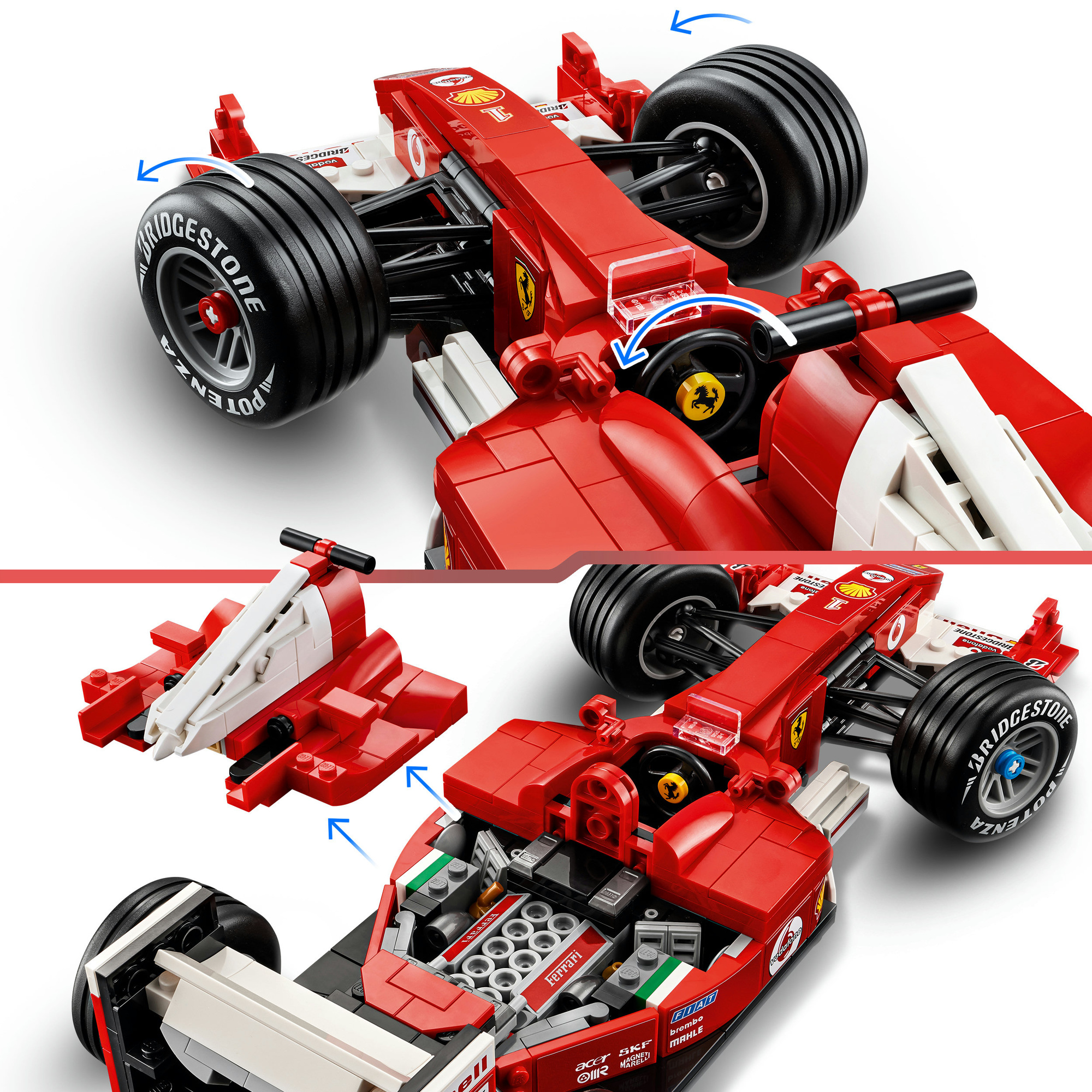Lego icons 11375 ferrari f2004 e michael schumacher - LEGO ICONS