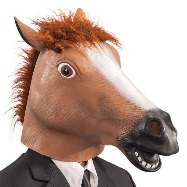 Maschera cavallo in fingomma - 