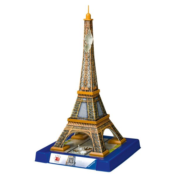 Ravensburger - 3d puzzle tour eiffel, parigi, 216 pezzi, 10+ anni - RAVENSBURGER, RAVENSBURGER 3D PUZZLE