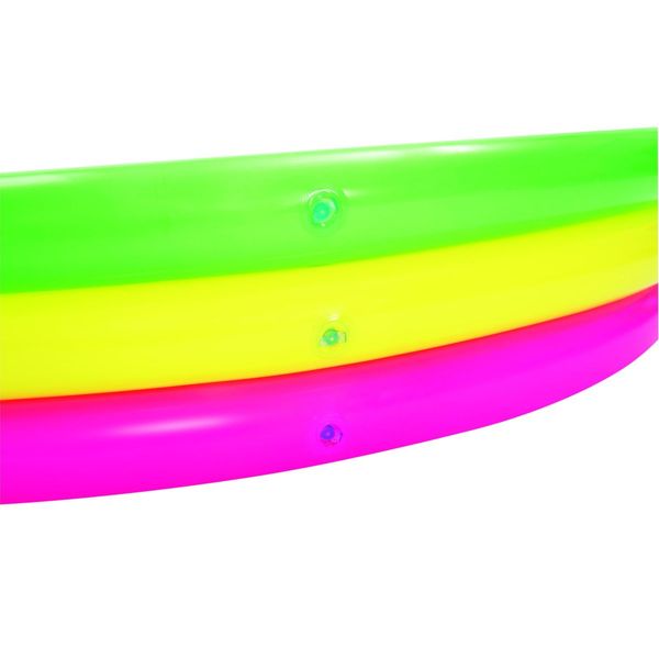 Bestway piscina summer a  3 anelli color con fondo gonfiabile 152x30 cm - Bestway